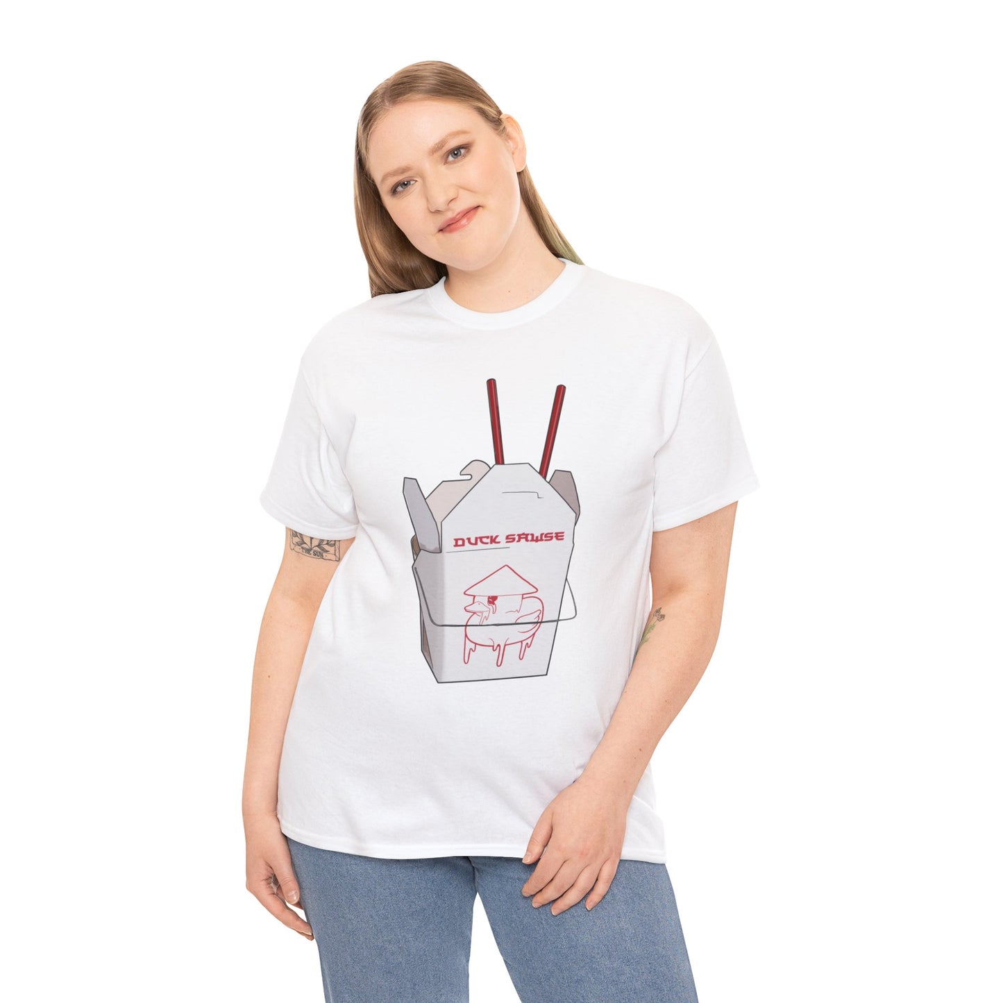 Duck Sawse Take-Out 100% Cotton Tee