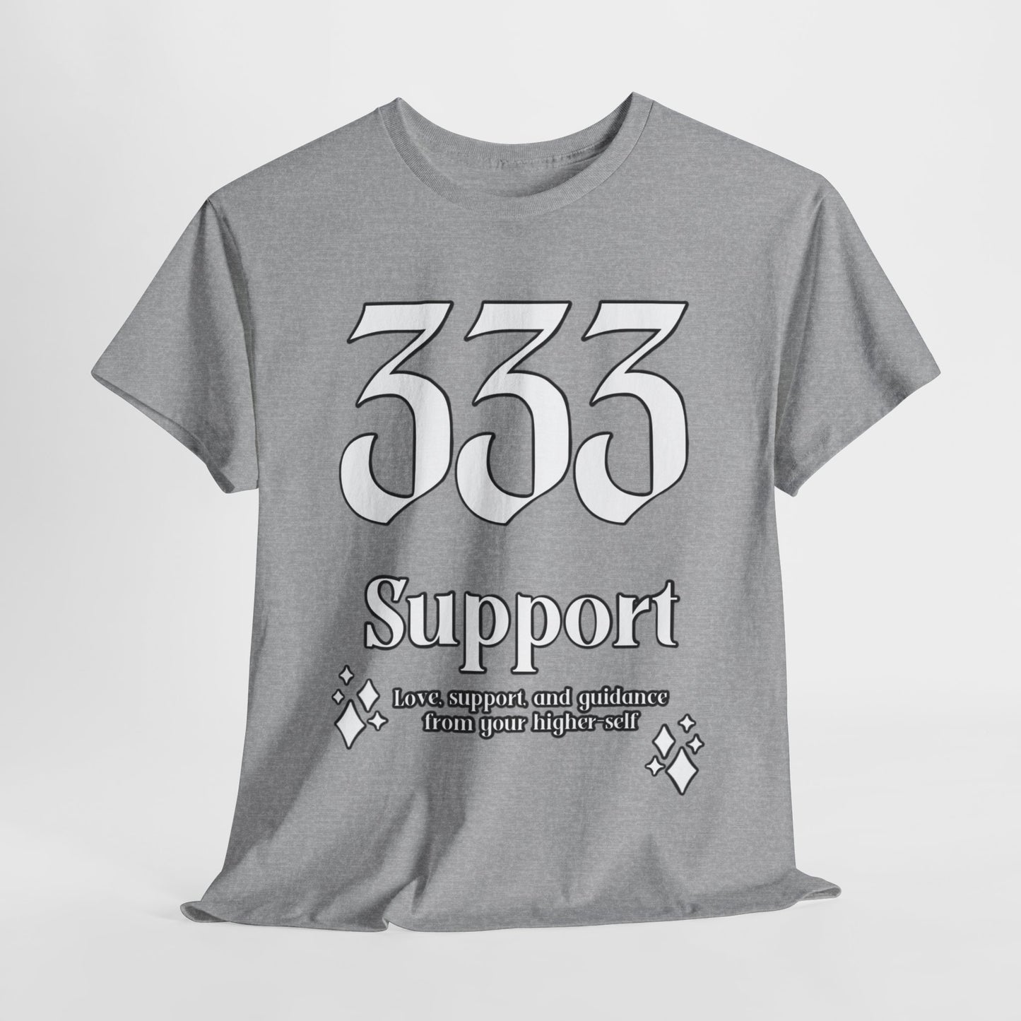 333 Support T-Shirt Angel Numbers x WHT