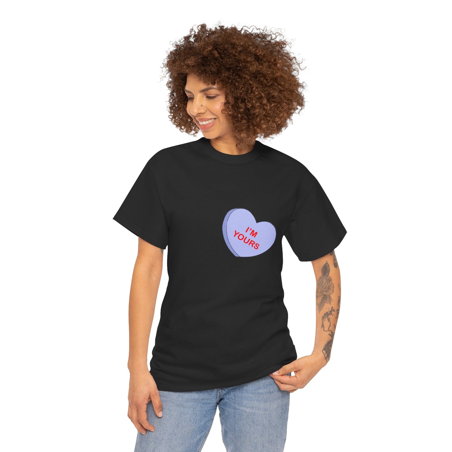 Conversation Heart Duck Sawse Logo Tee Heavy Cotton 02