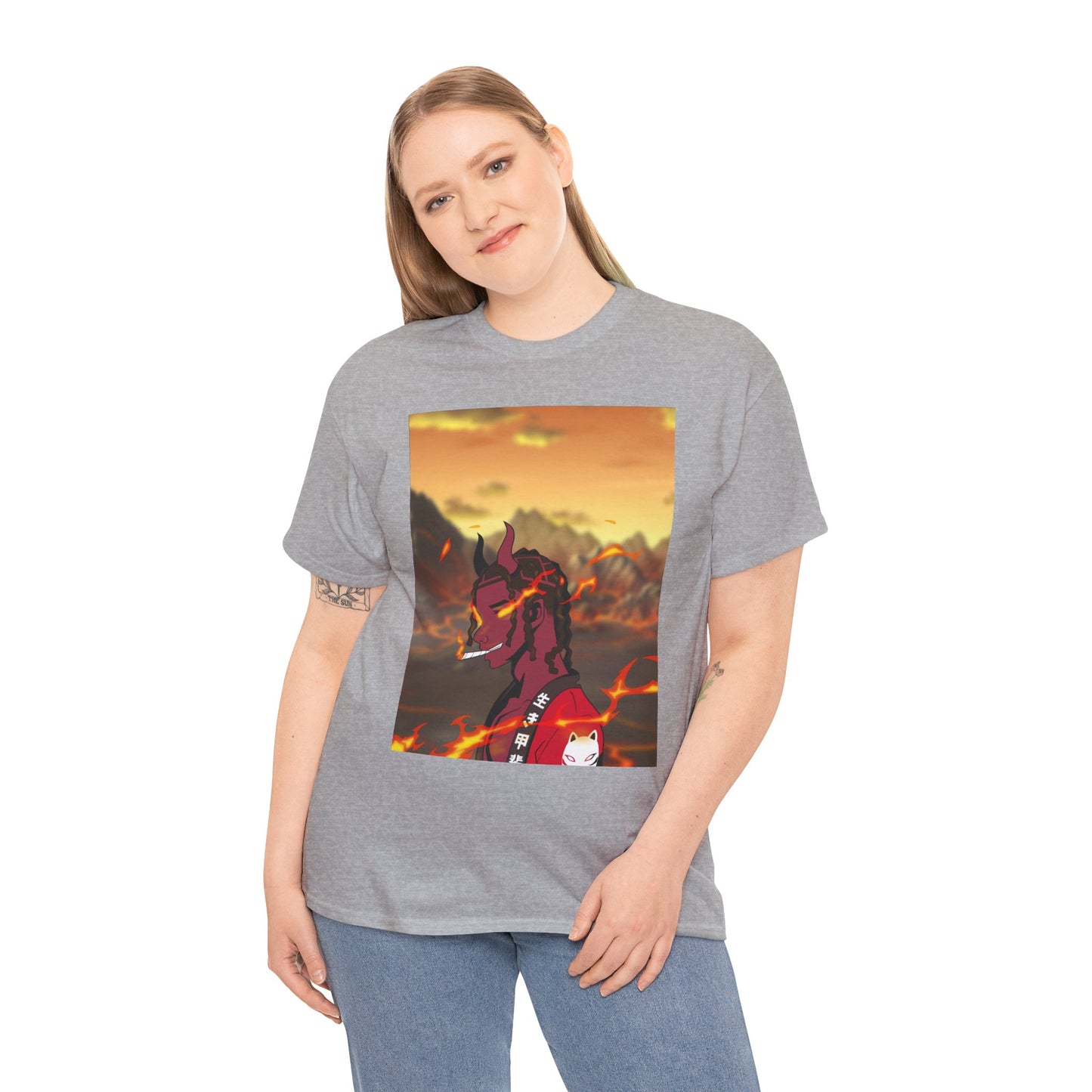 Fire Bender DingxAzuki Tee Heavy Cotton