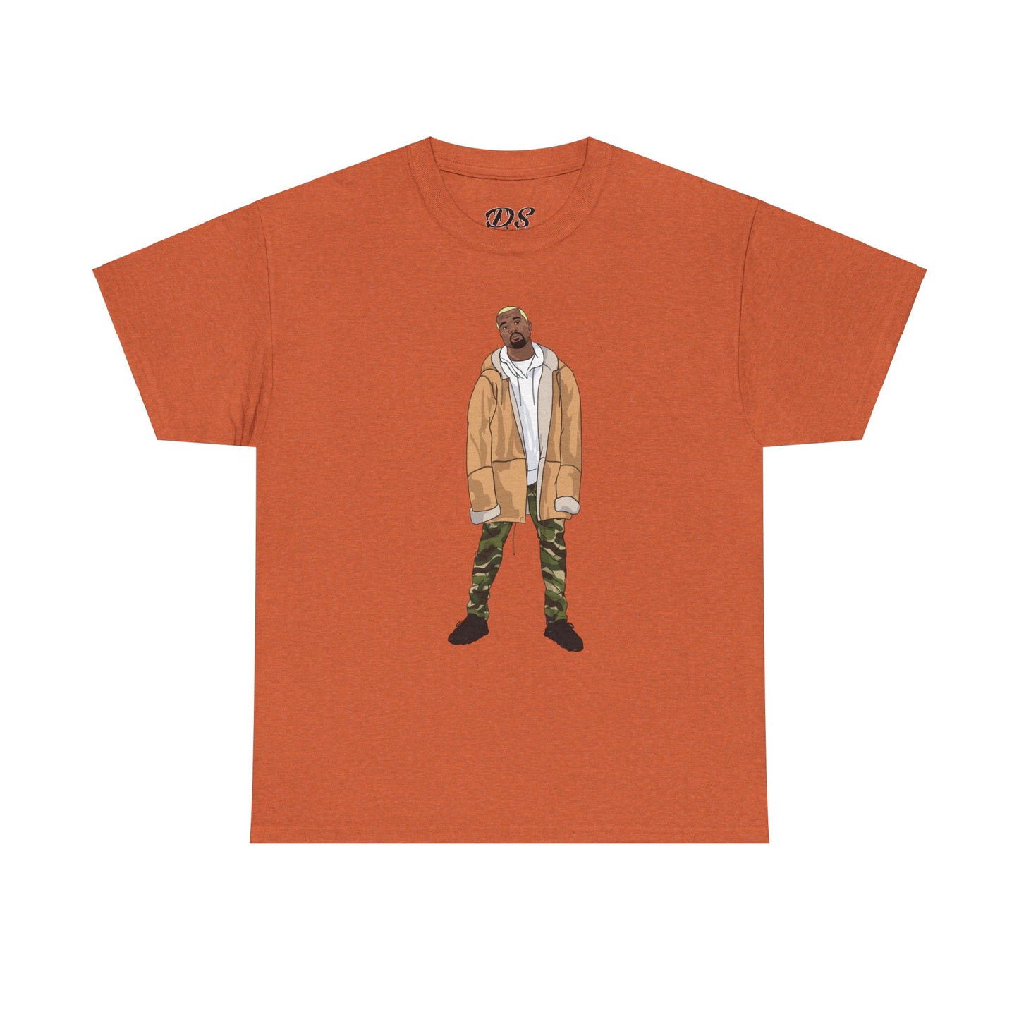 Blonde Ye 450 Cloud Black Tee Heavy Cotton