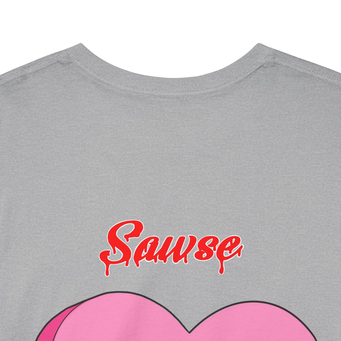 Conversation Heart Duck Sawse Logo Tee Heavy Cotton 05