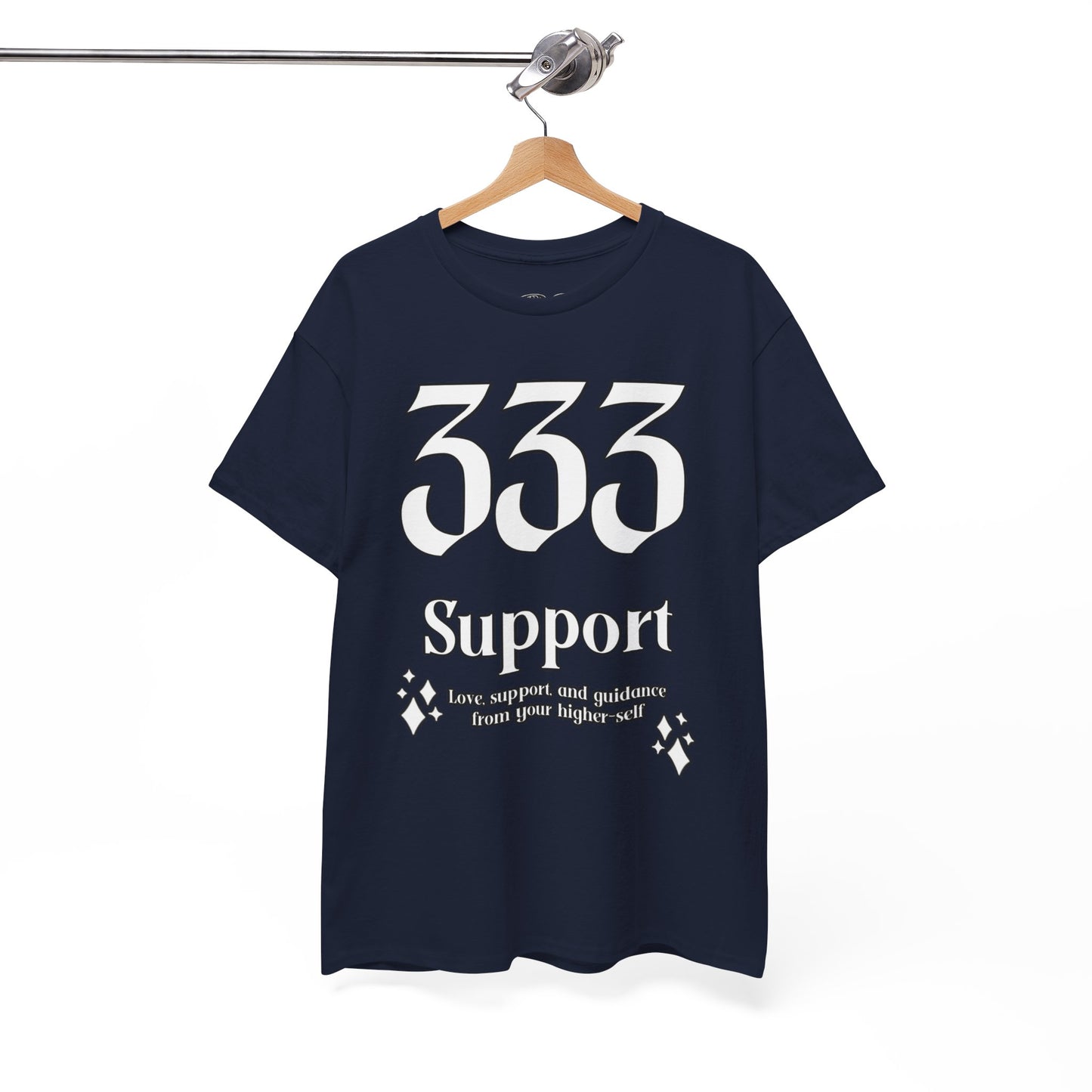 333 Support T-Shirt Angel Numbers x WHT