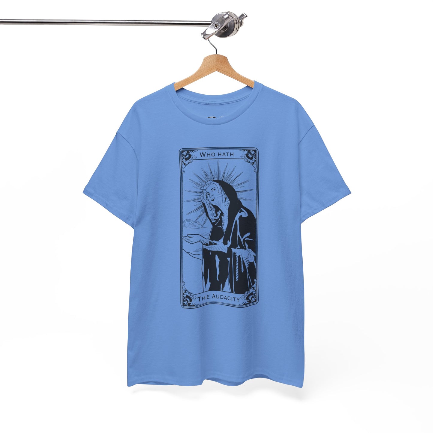 The Audacity Tarot Card 100% Cotton Tee x BLK