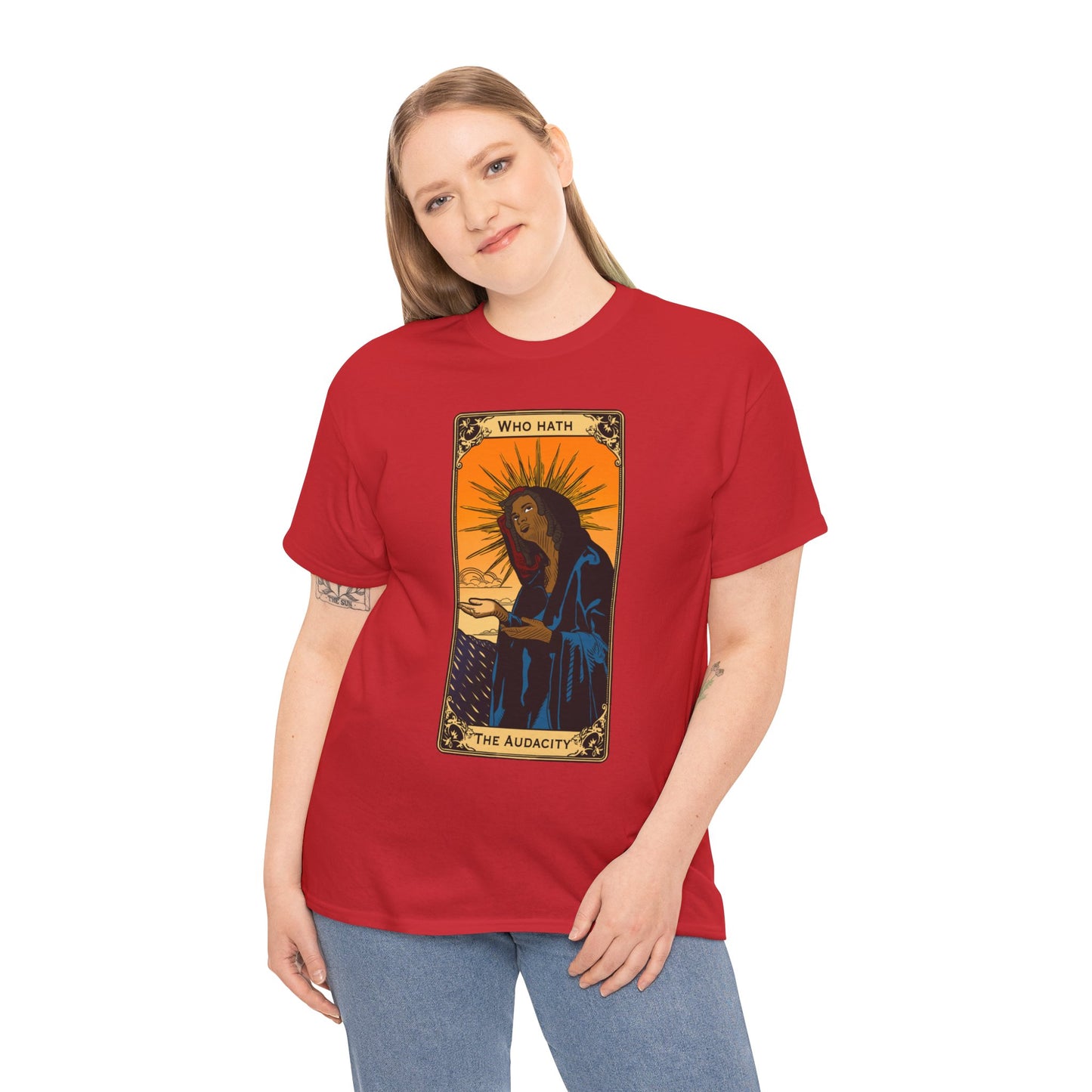 The Audacity Tarot Card 100% Cotton Tee