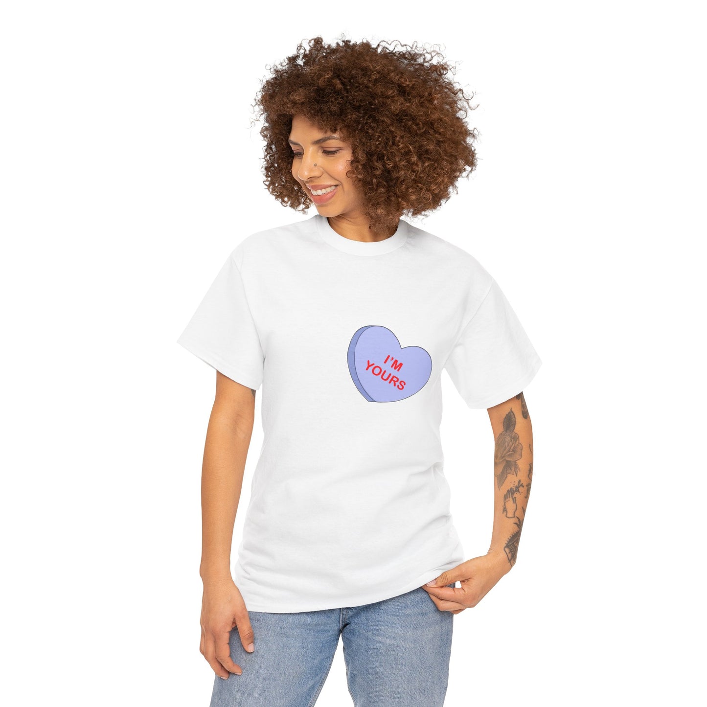 Conversation Heart Duck Sawse Logo Tee Heavy Cotton 02