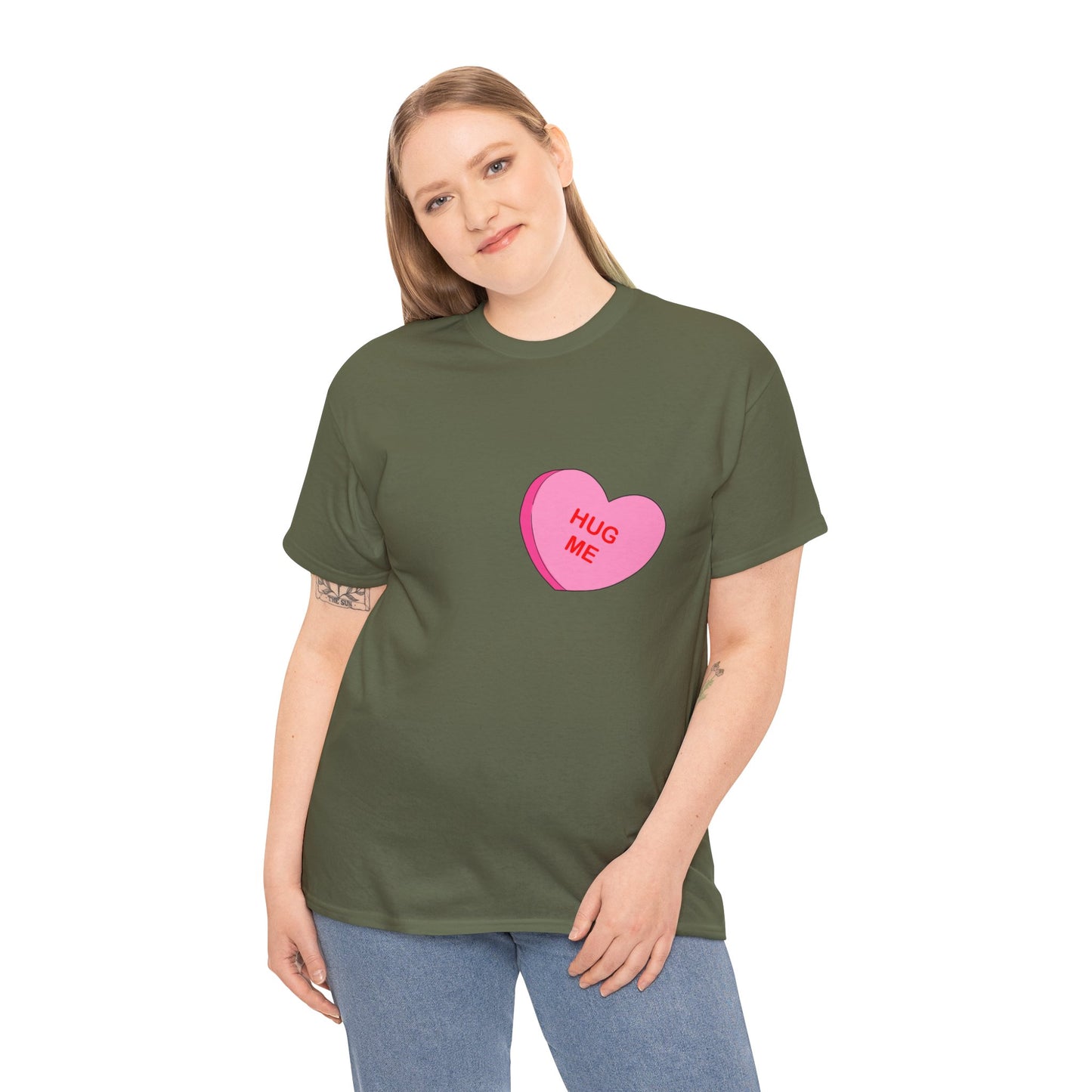 Conversation Heart Duck Sawse Logo Tee Heavy Cotton 05