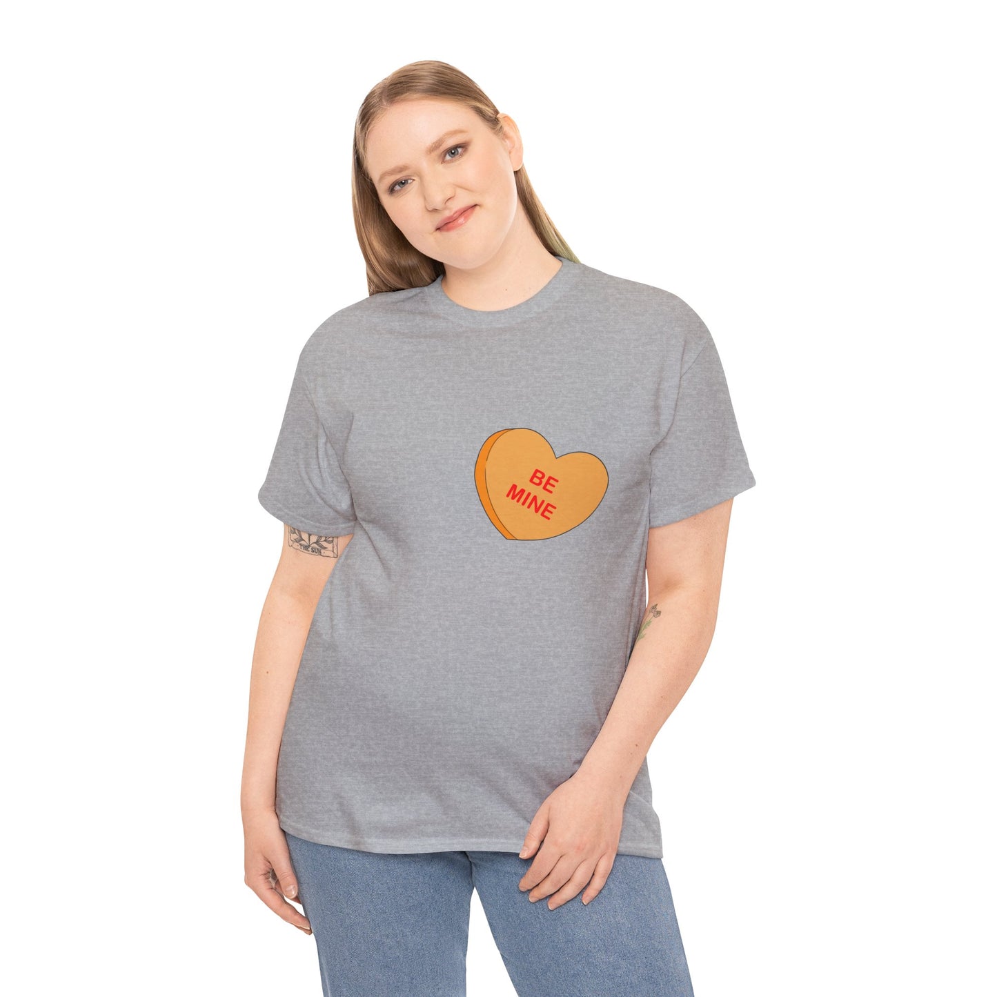 Conversation Heart Duck Sawse Logo Tee Heavy Cotton 01