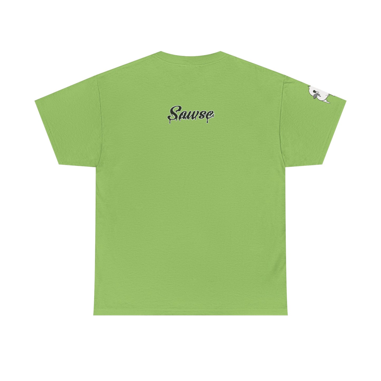 Human Being Shipping Label 100% Cotton Tee x BLK