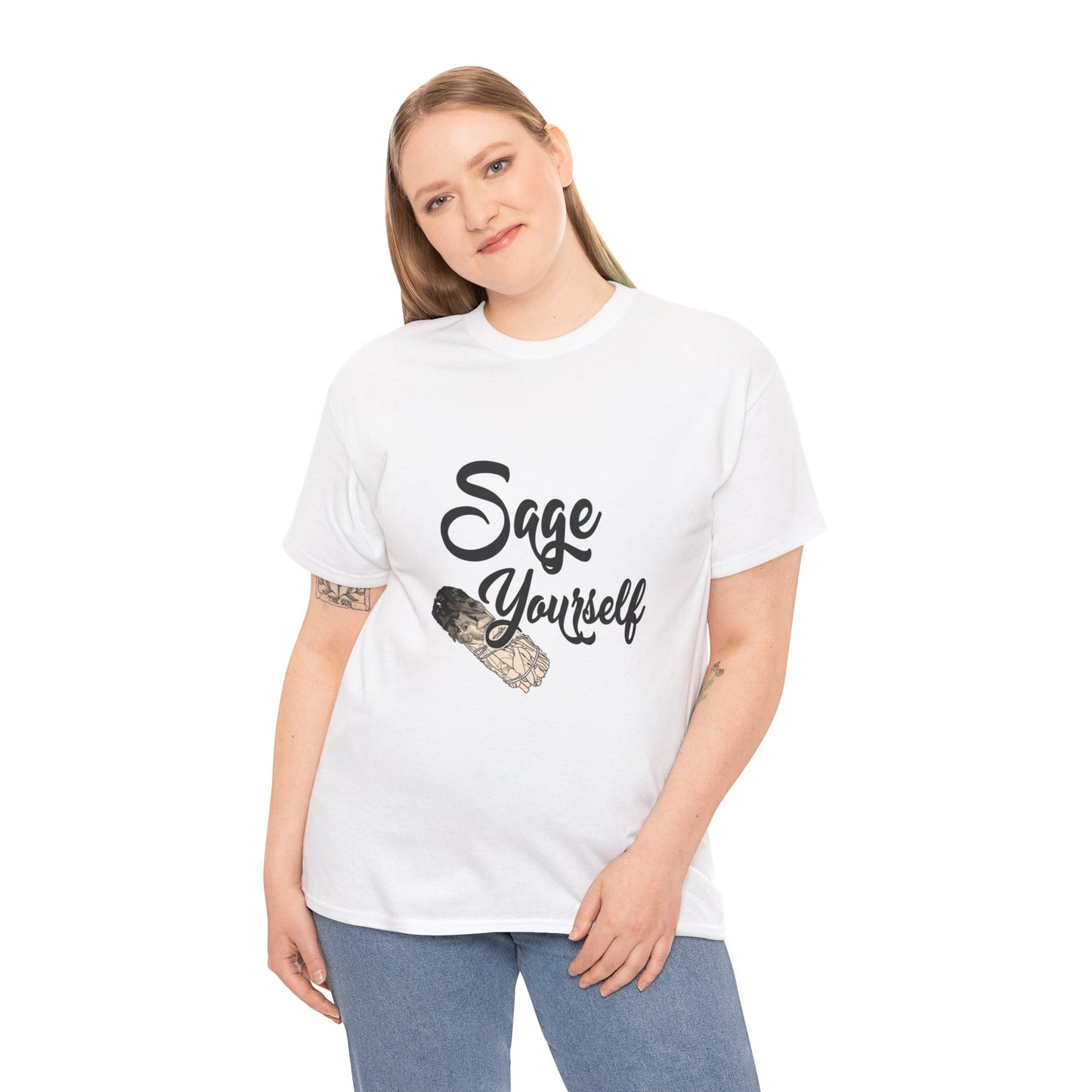 Sage Yourself Unisex 100% Cotton Tee