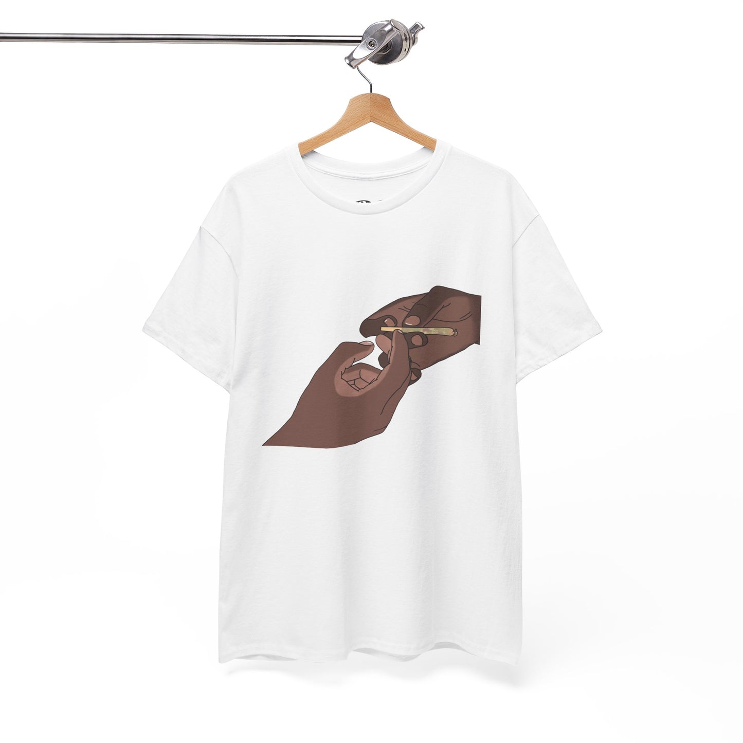 “Bros Get High” 100% Cotton Pass Dat Doobie Tee