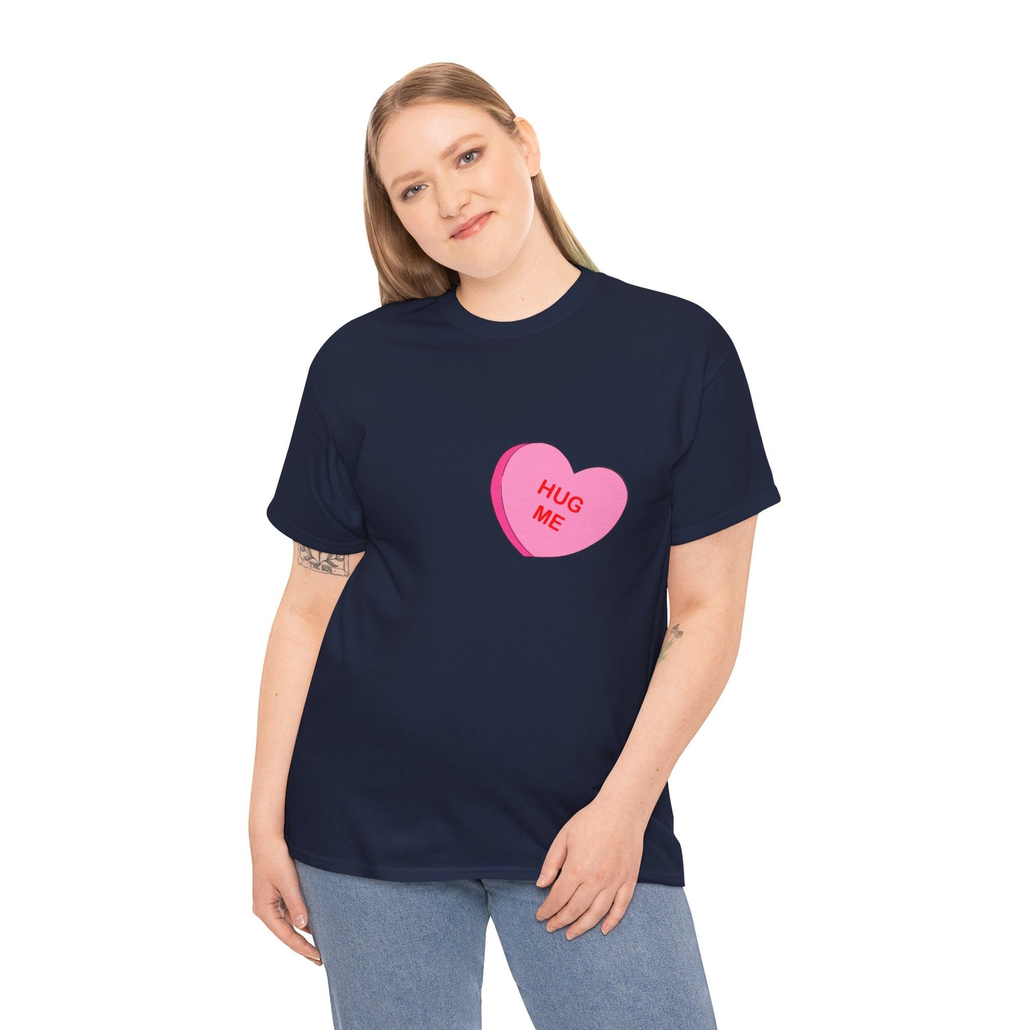 Conversation Heart Duck Sawse Logo Tee Heavy Cotton 05