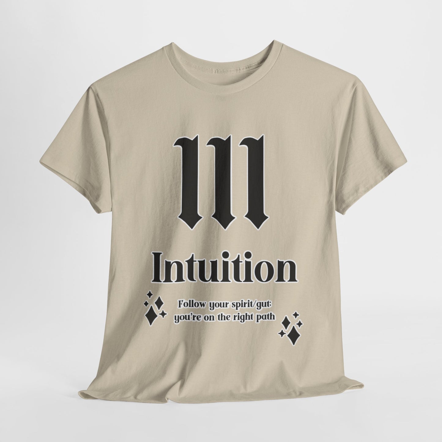 111 Intuition T-Shirt Angel Numbers x BLK
