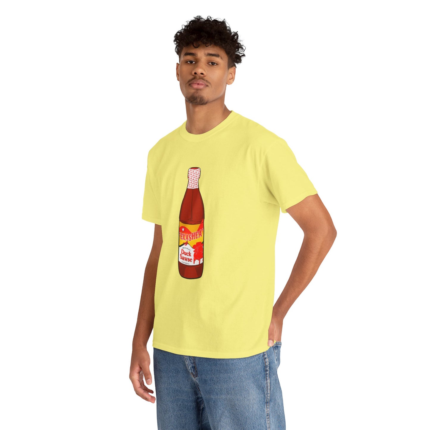 Texas Heat Hot Sauce 100% Cotton Duck Sawse Tee