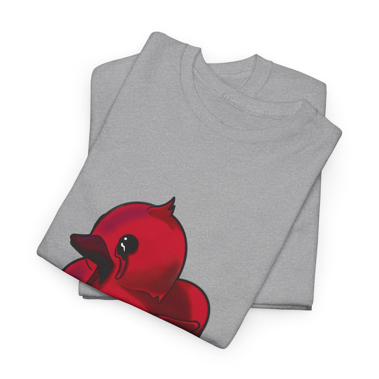 Red Suede Duck Sawse Tee Heavy Cotton