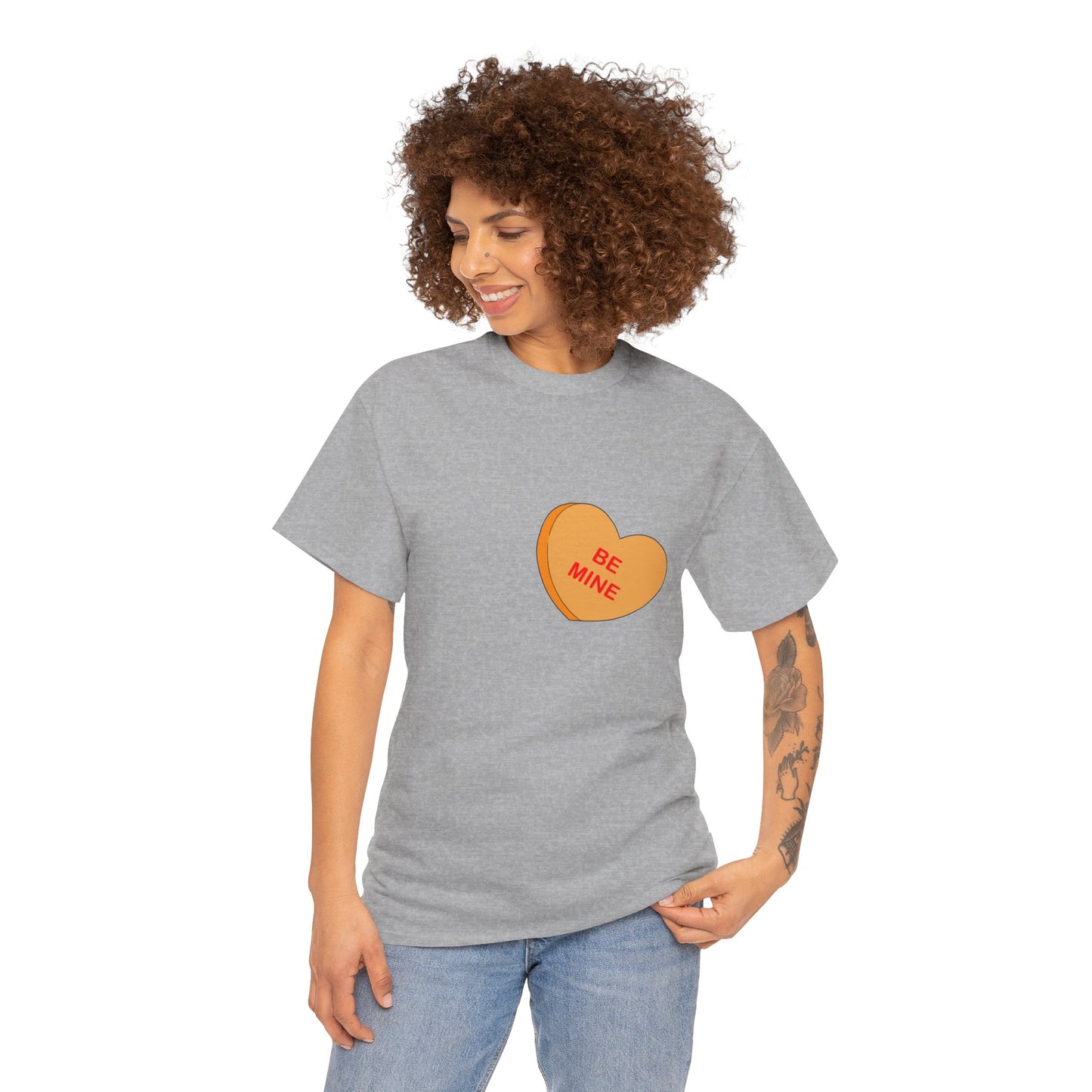 Conversation Heart Duck Sawse Logo Tee Heavy Cotton 01