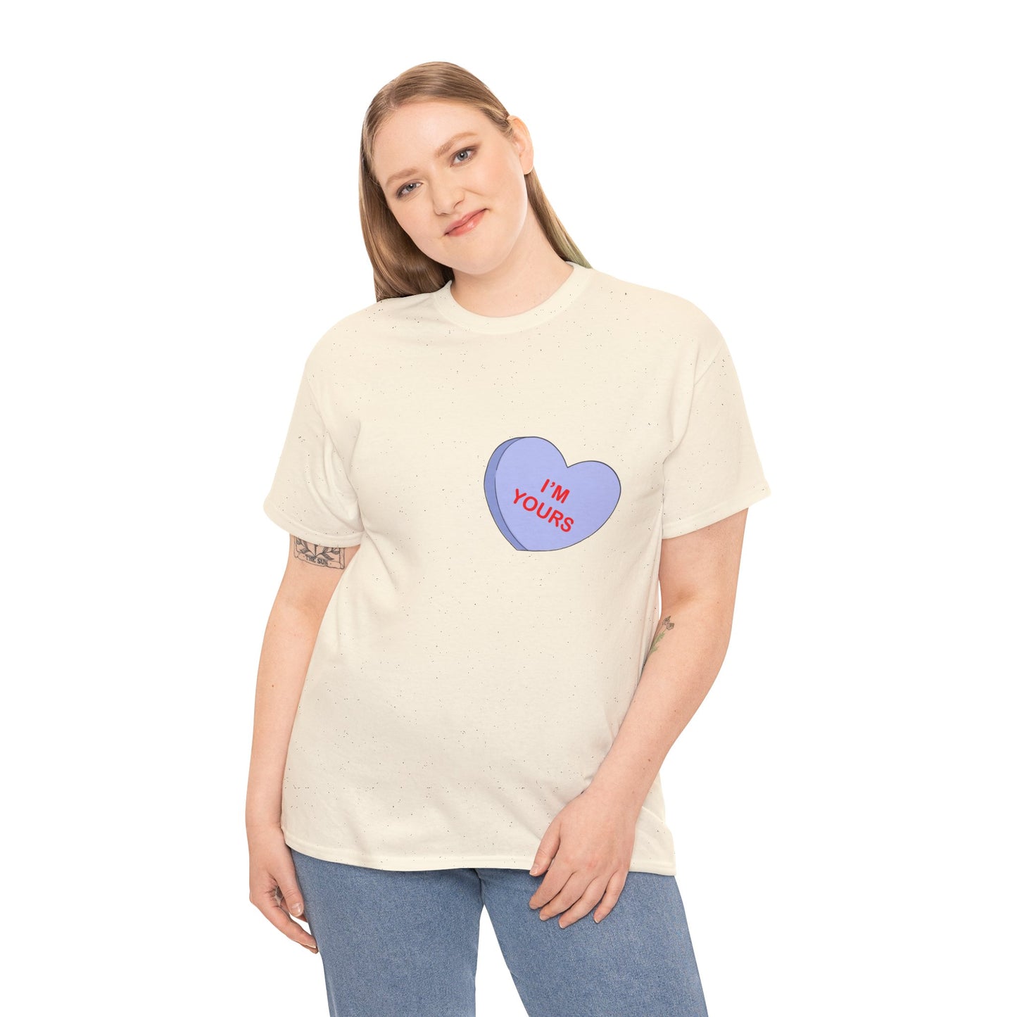 Conversation Heart Duck Sawse Logo Tee Heavy Cotton 02