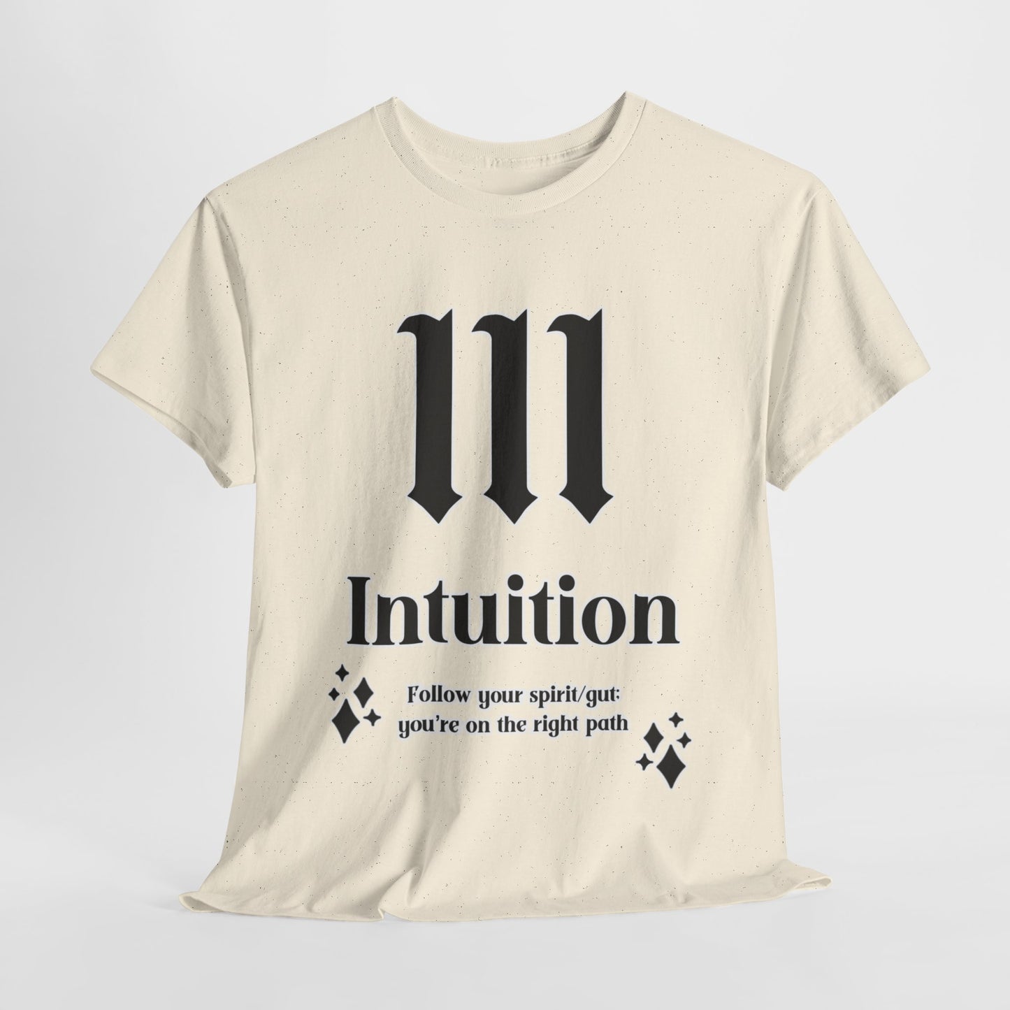 111 Intuition T-Shirt Angel Numbers x BLK