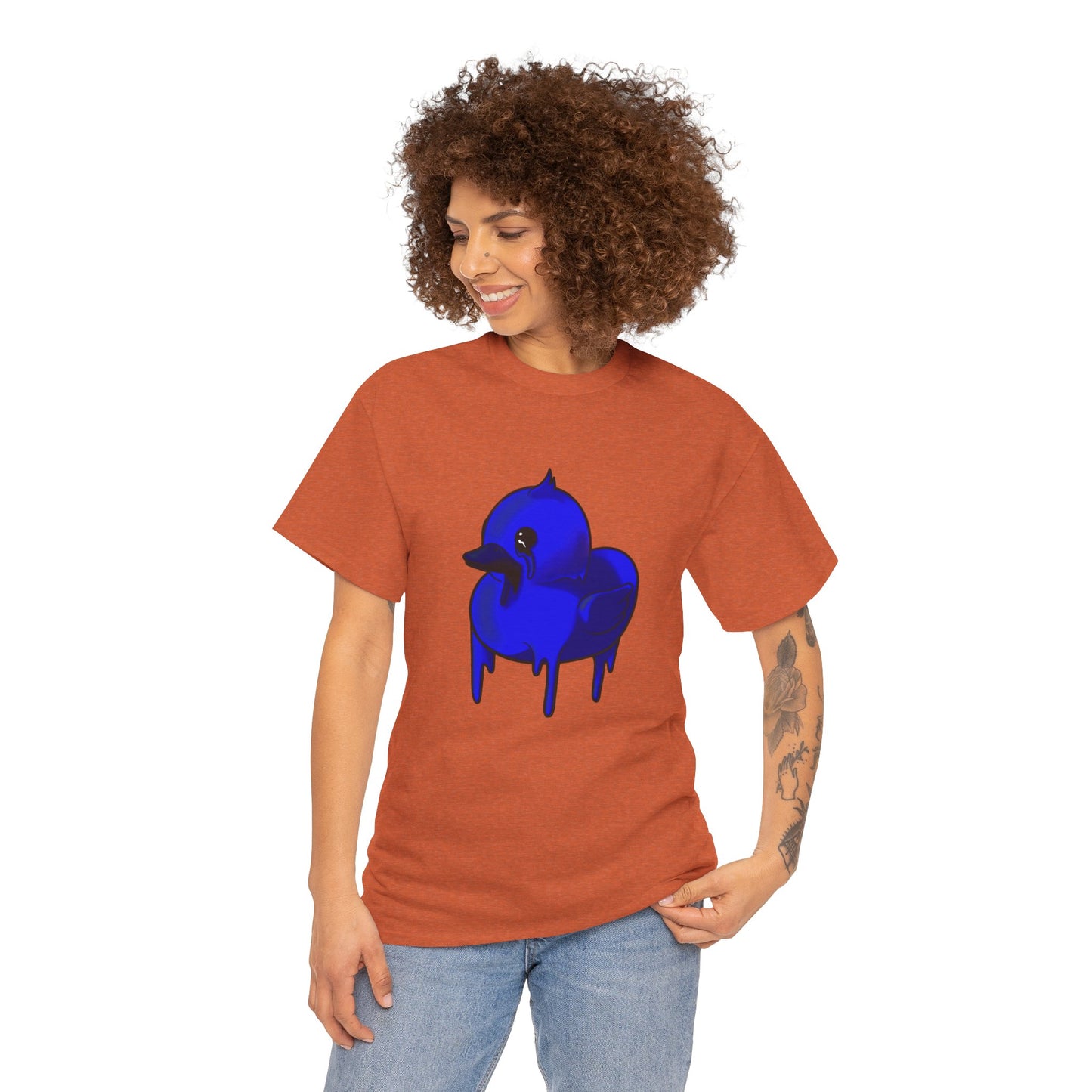 Blue Suede Duck Sawse Tee Heavy Cotton