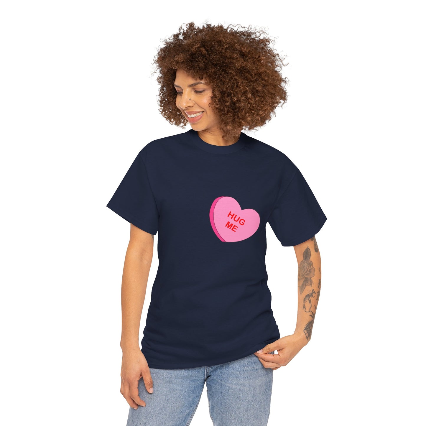 Conversation Heart Duck Sawse Logo Tee Heavy Cotton 05