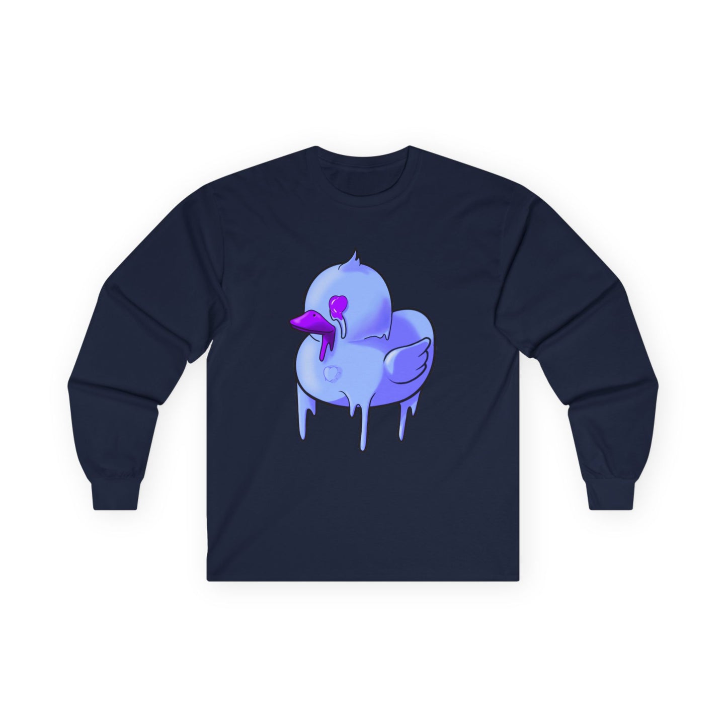 Valentines Blue Sawse Ultra Cotton Long Sleeve Tee