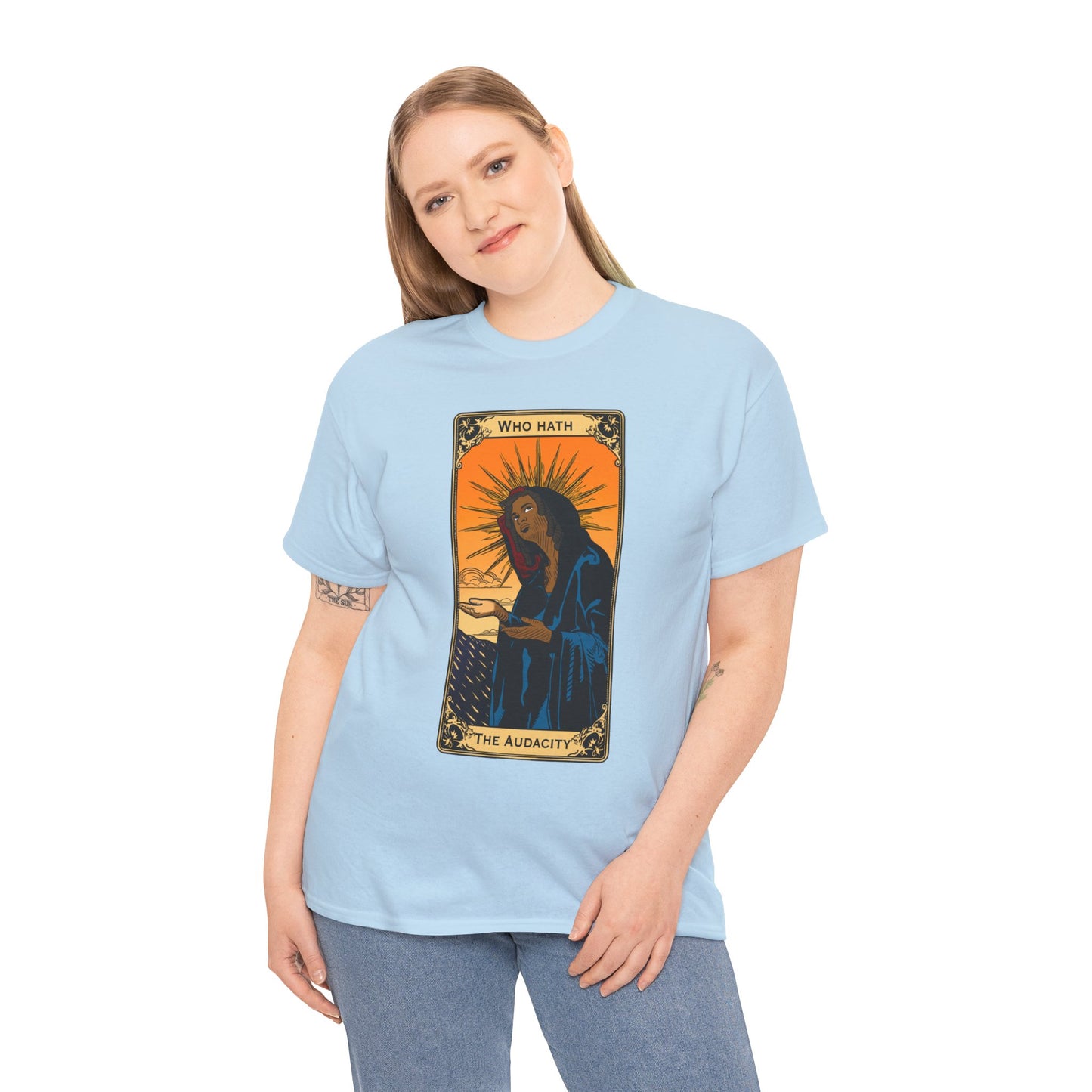 The Audacity Tarot Card 100% Cotton Tee