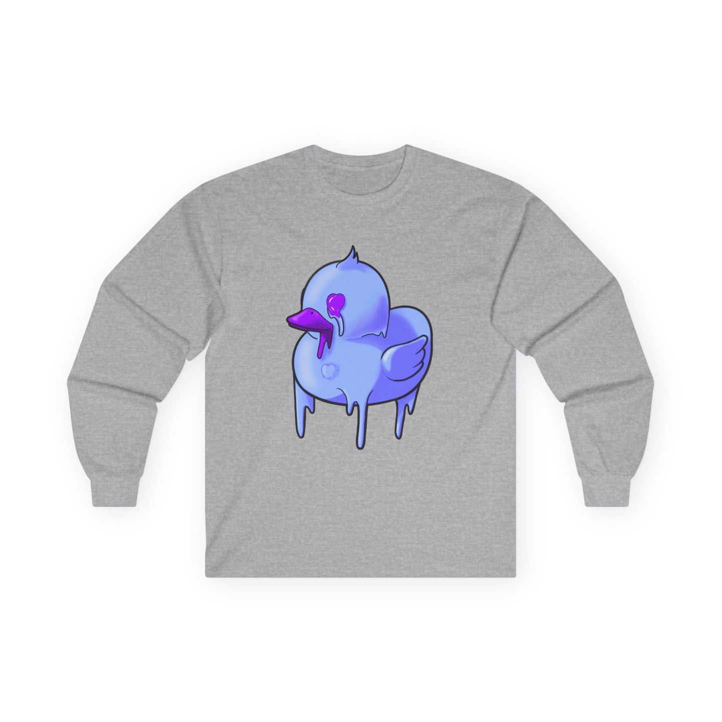 Valentines Blue Sawse Ultra Cotton Long Sleeve Tee