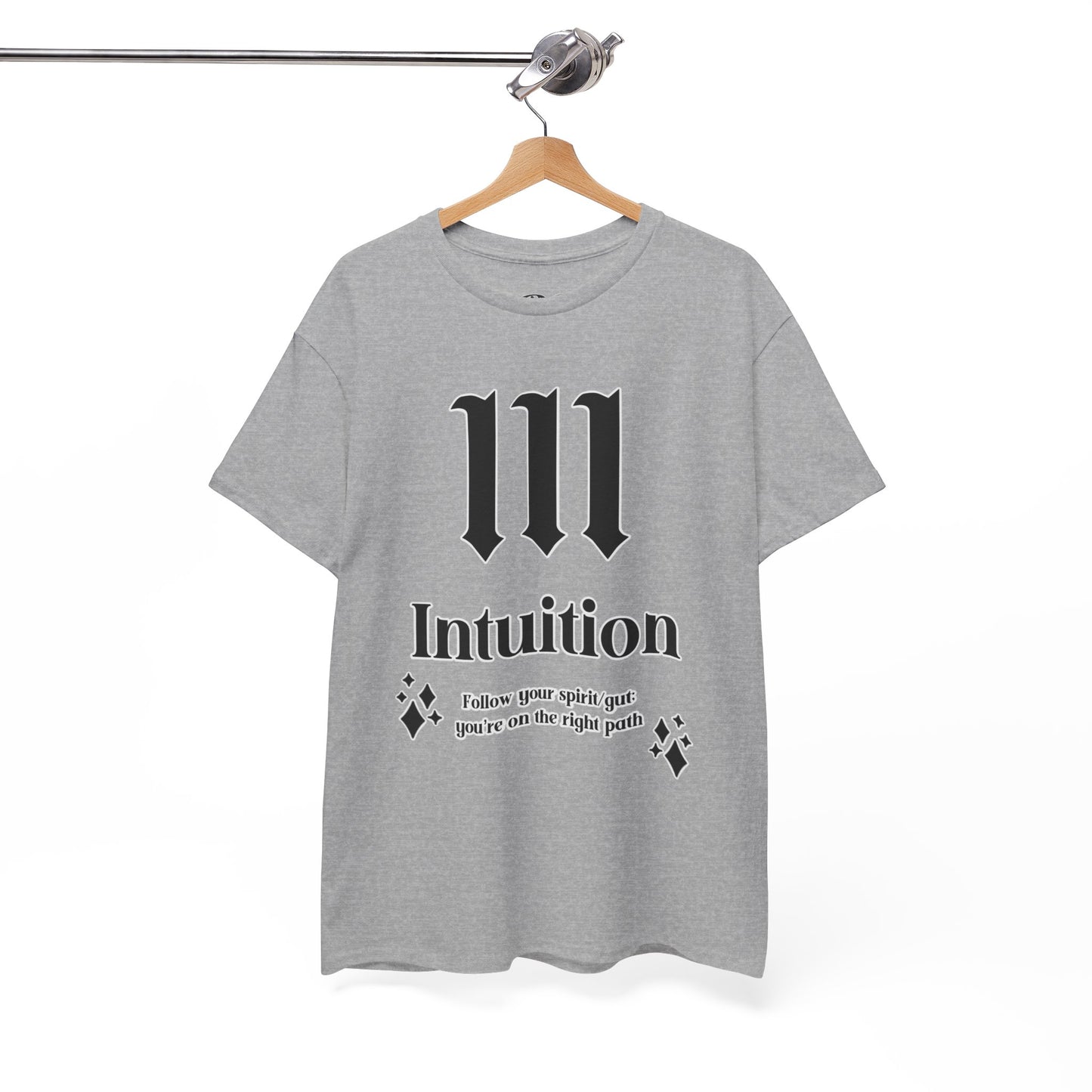 111 Intuition T-Shirt Angel Numbers x BLK