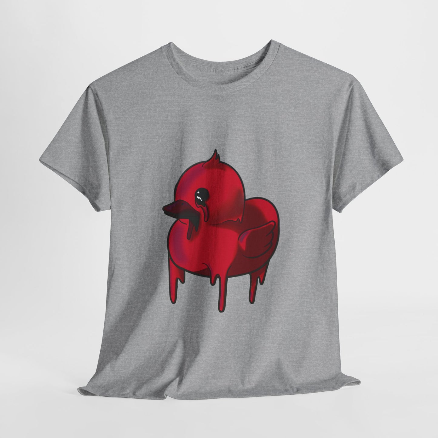 Red Suede Duck Sawse Tee Heavy Cotton