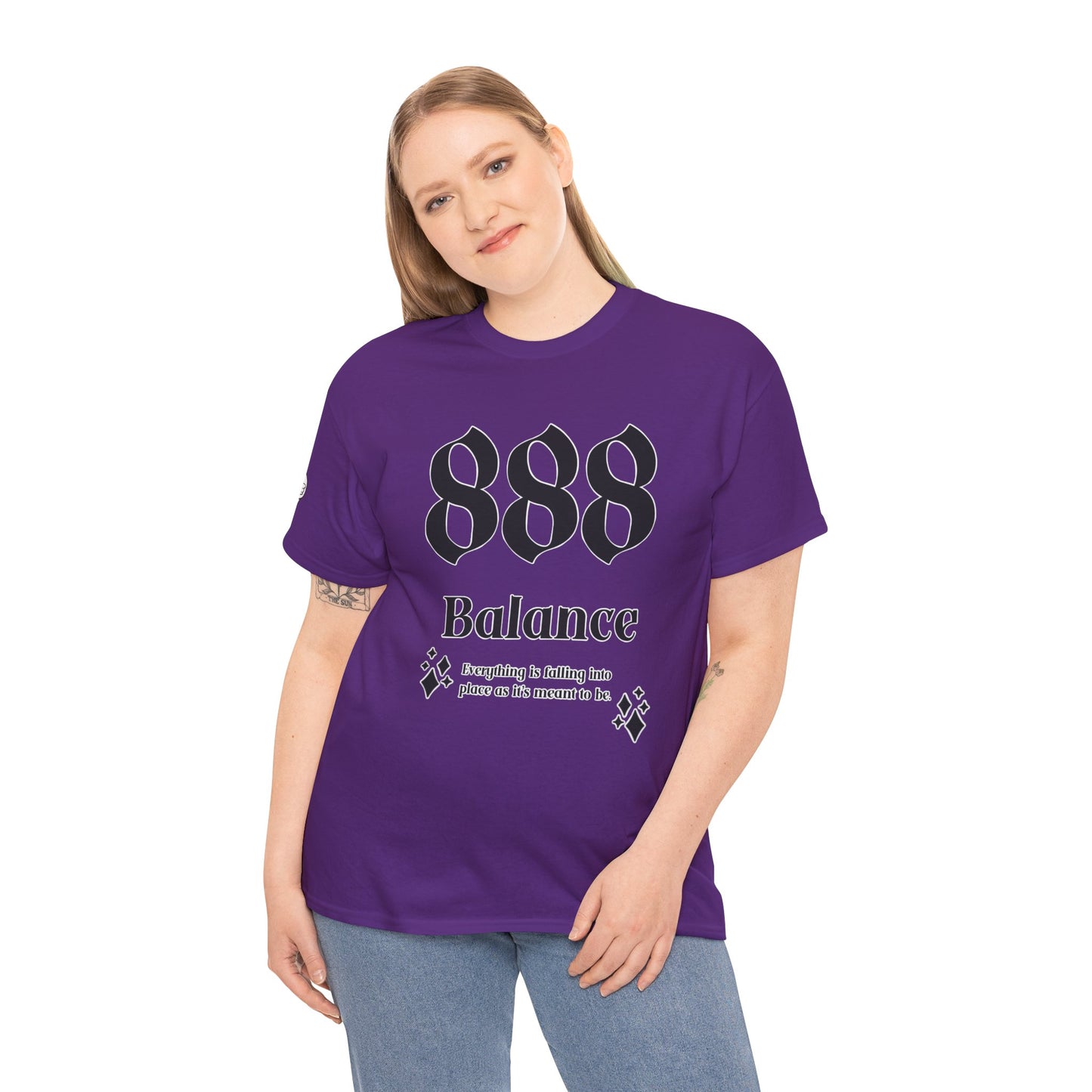 888 Balance T-Shirt Angel Numbers