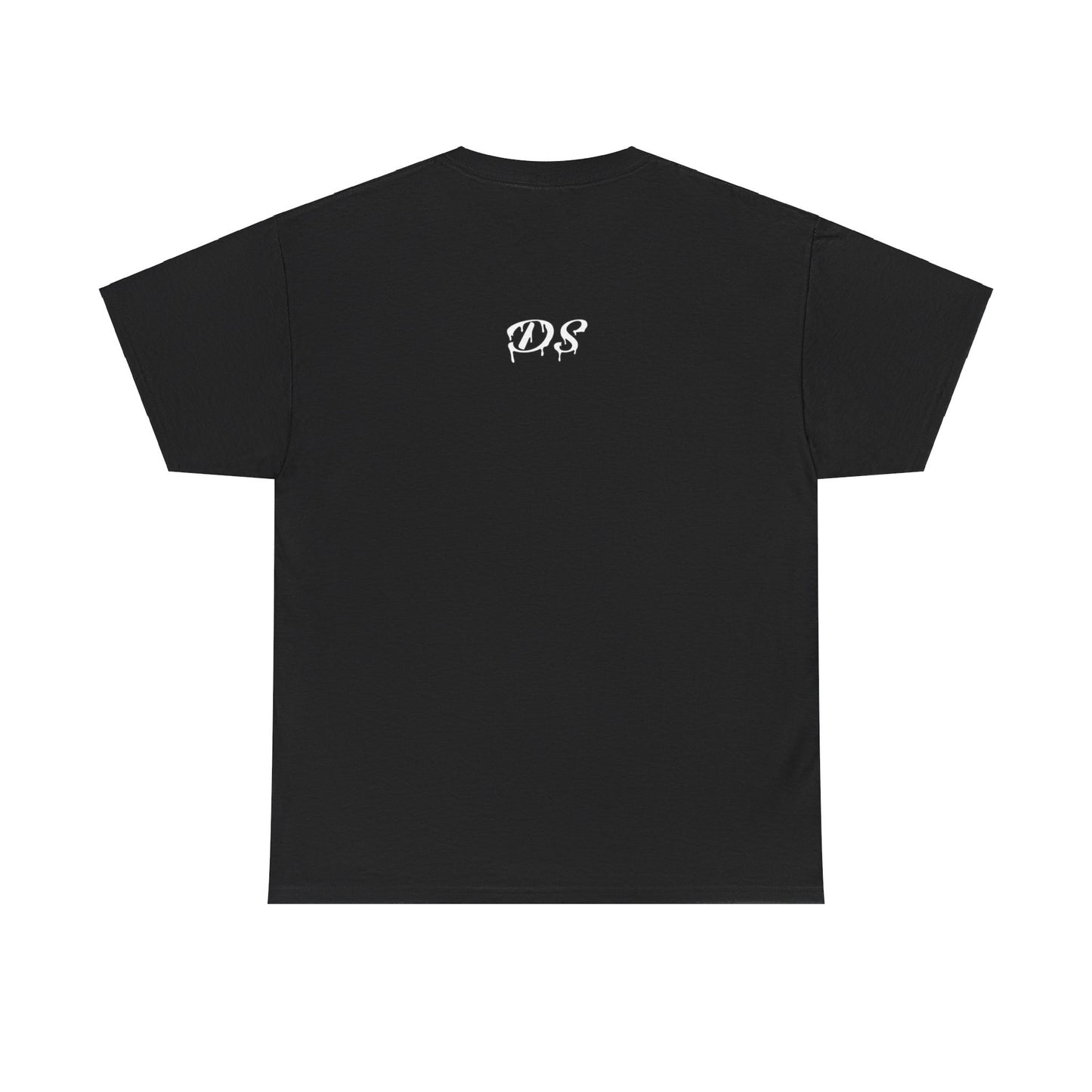 Human Being Shipping Label 100% Cotton Tee x WHT
