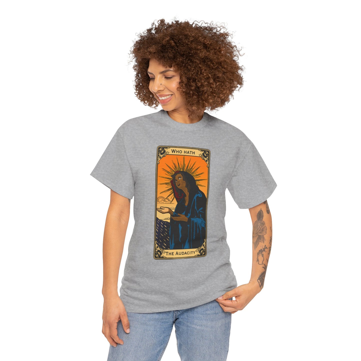 The Audacity Tarot Card 100% Cotton Tee