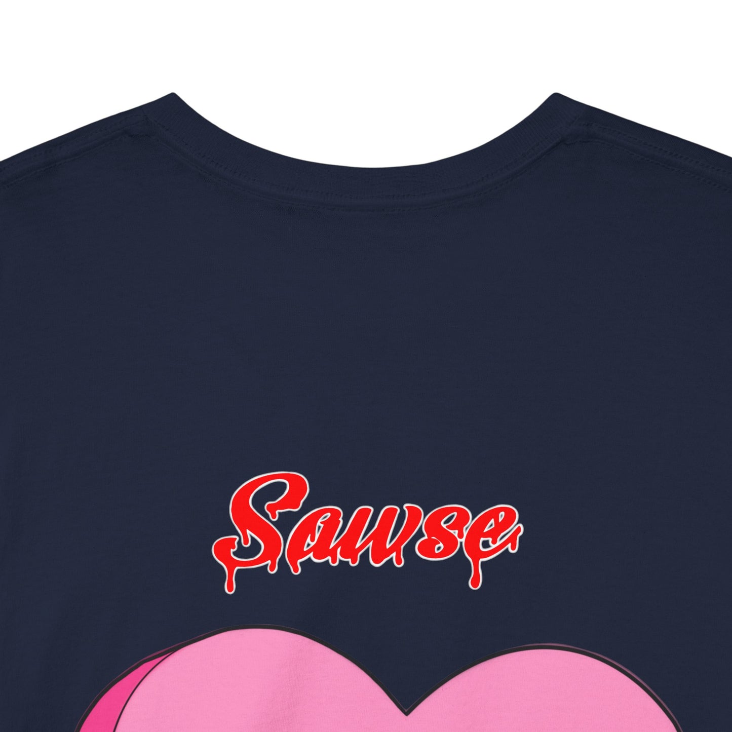 Conversation Heart Duck Sawse Logo Tee Heavy Cotton 05