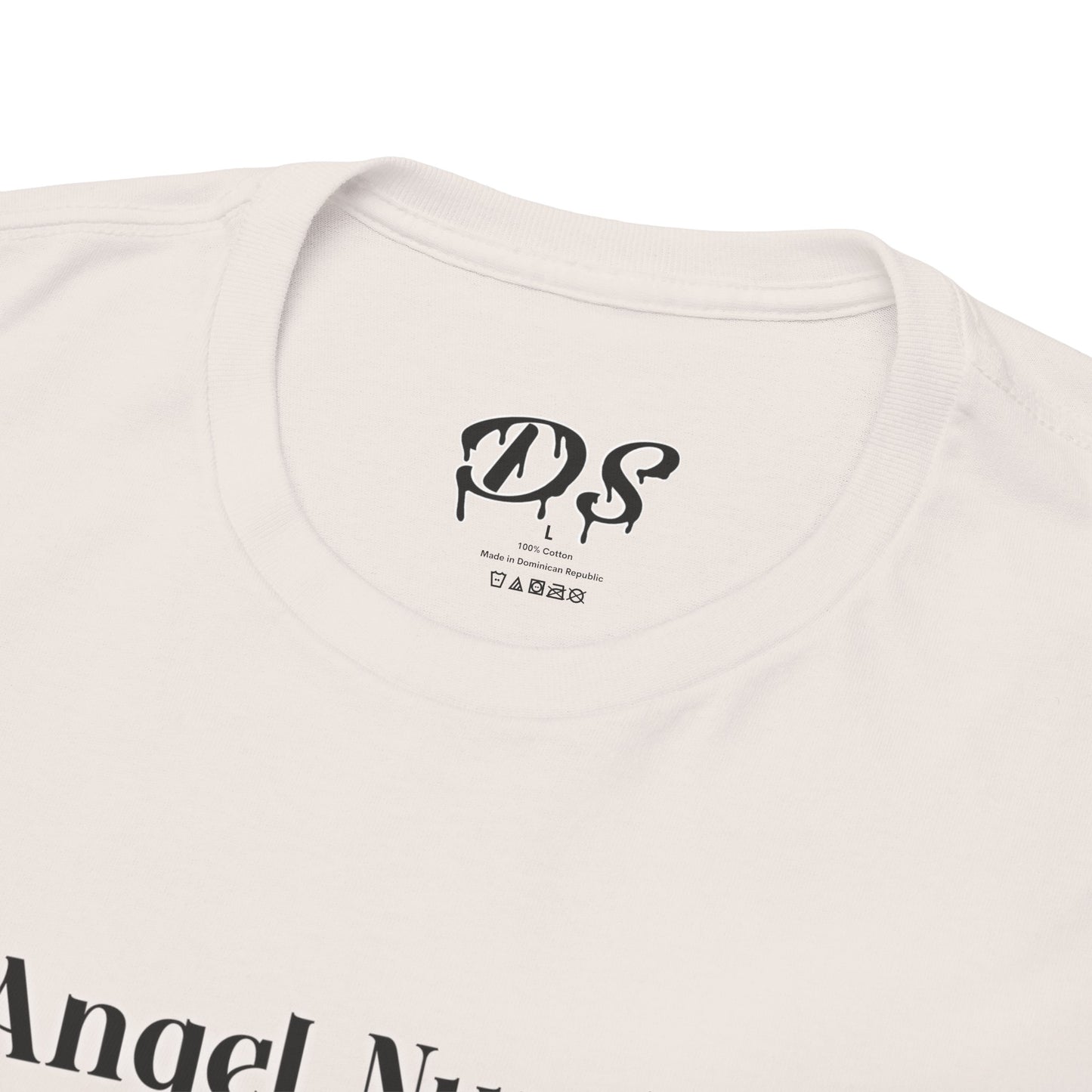 Angel Numbers - ALL BLK Heavy Cotton T-Shirt