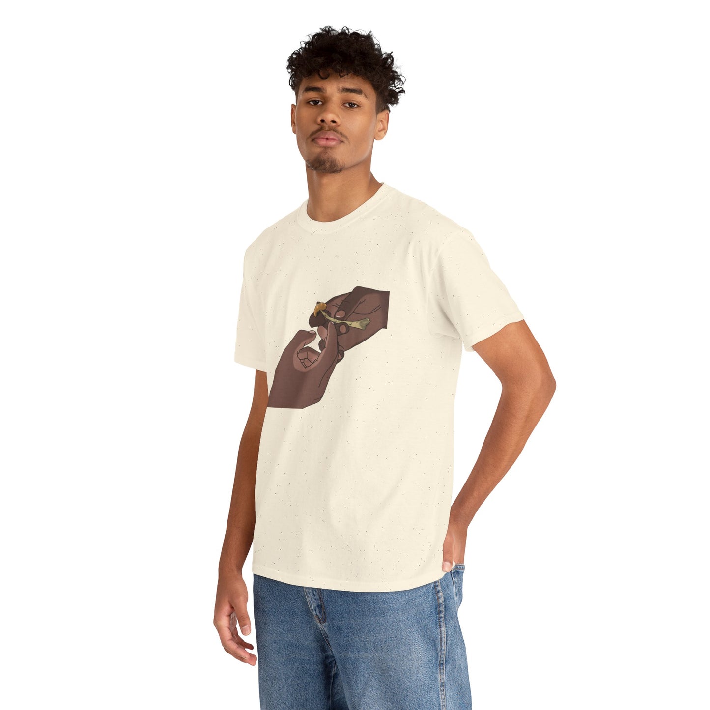 “Bros Get High” 100% Cotton Pass Dat Shroom Tee