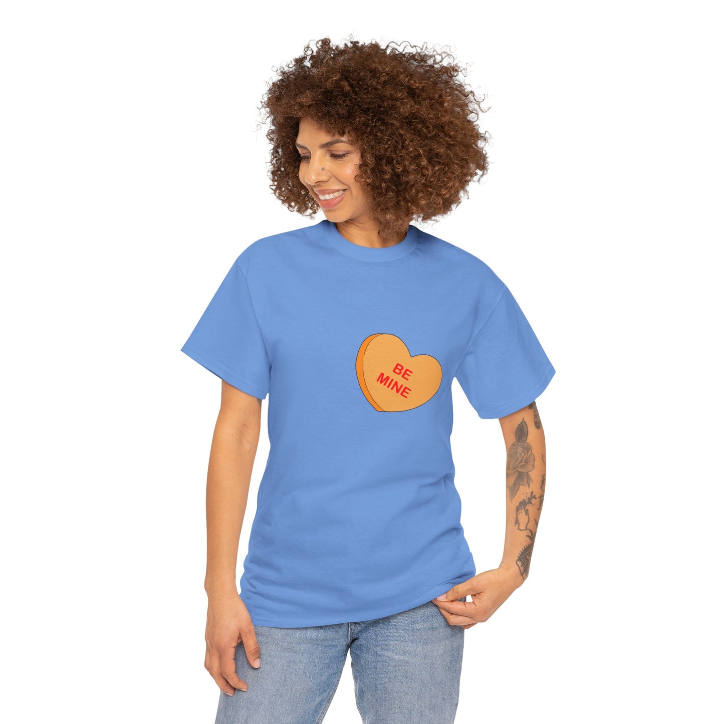 Conversation Heart Duck Sawse Logo Tee Heavy Cotton 01