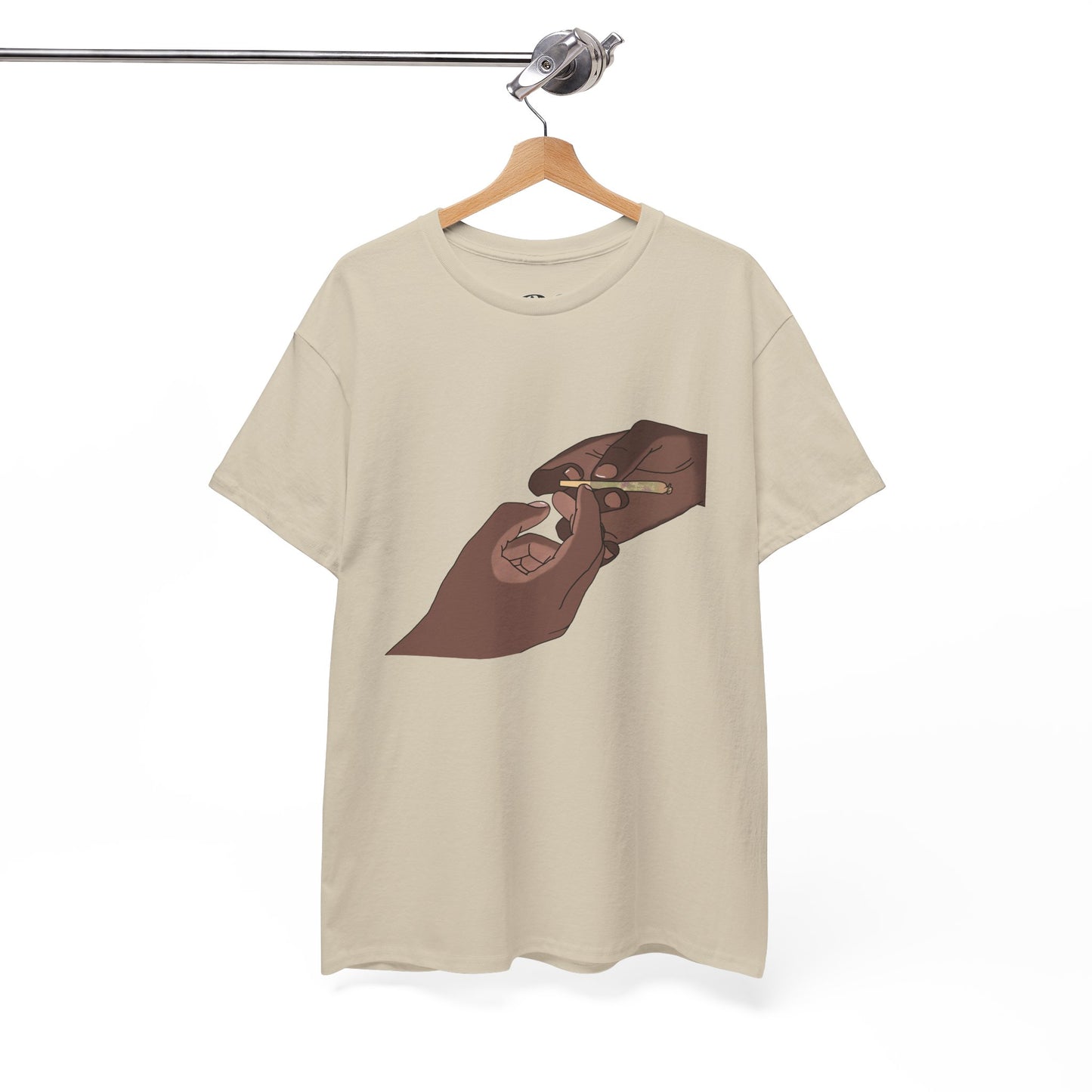 “Bros Get High” 100% Cotton Pass Dat Doobie Tee