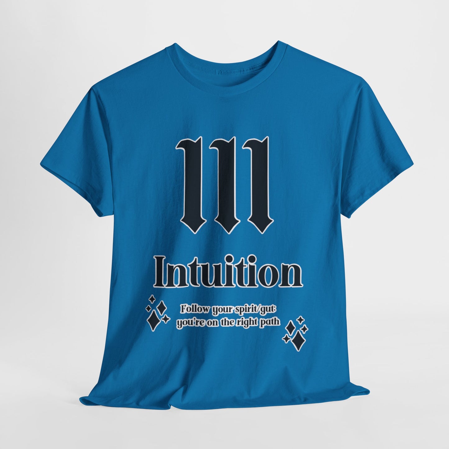 111 Intuition T-Shirt Angel Numbers x BLK