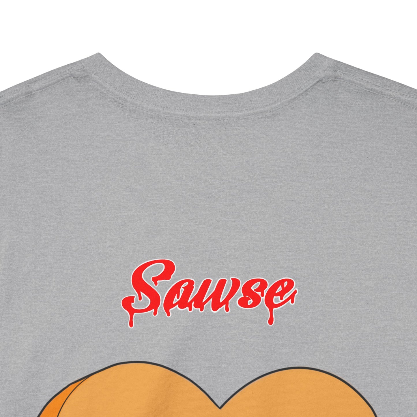 Conversation Heart Duck Sawse Logo Tee Heavy Cotton 01