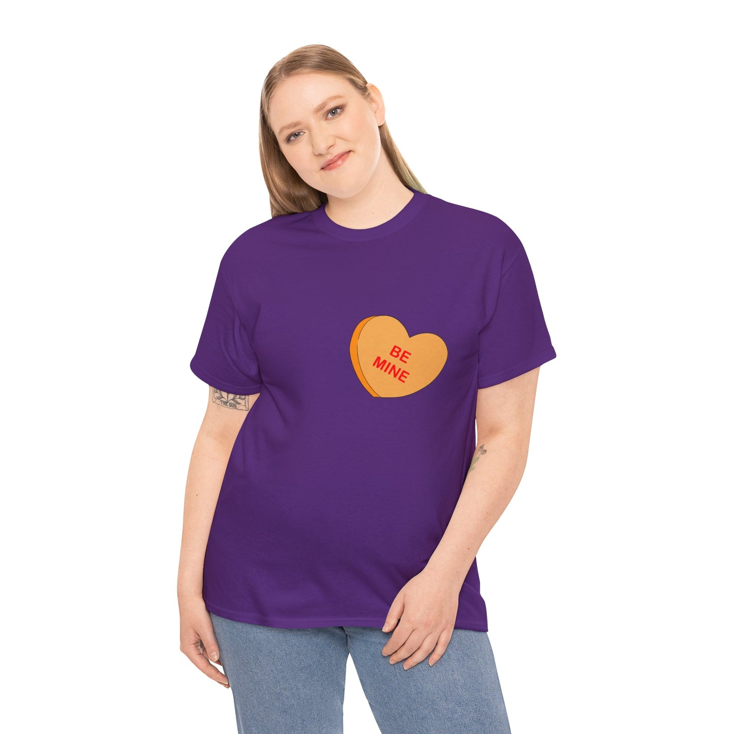 Conversation Heart Duck Sawse Logo Tee Heavy Cotton 01