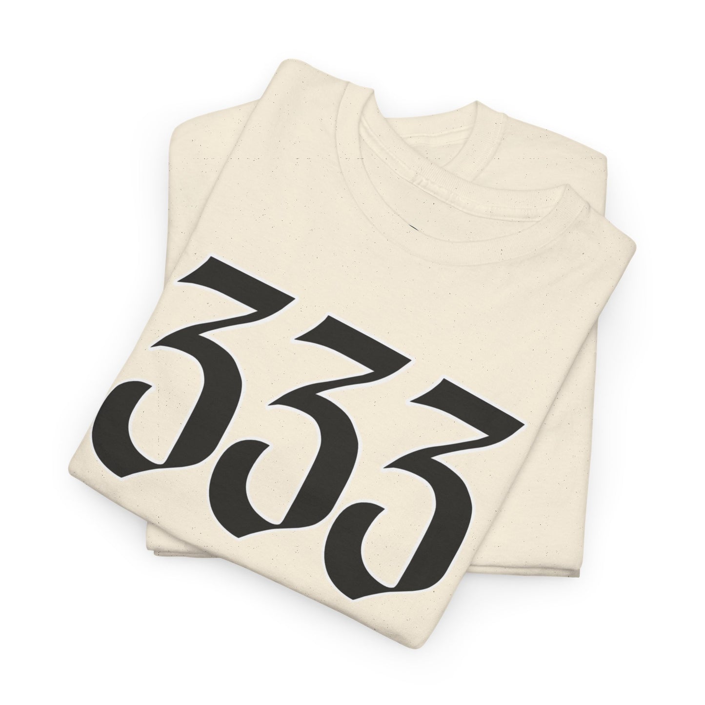 333 Support T-Shirt Angel Numbers x BLK