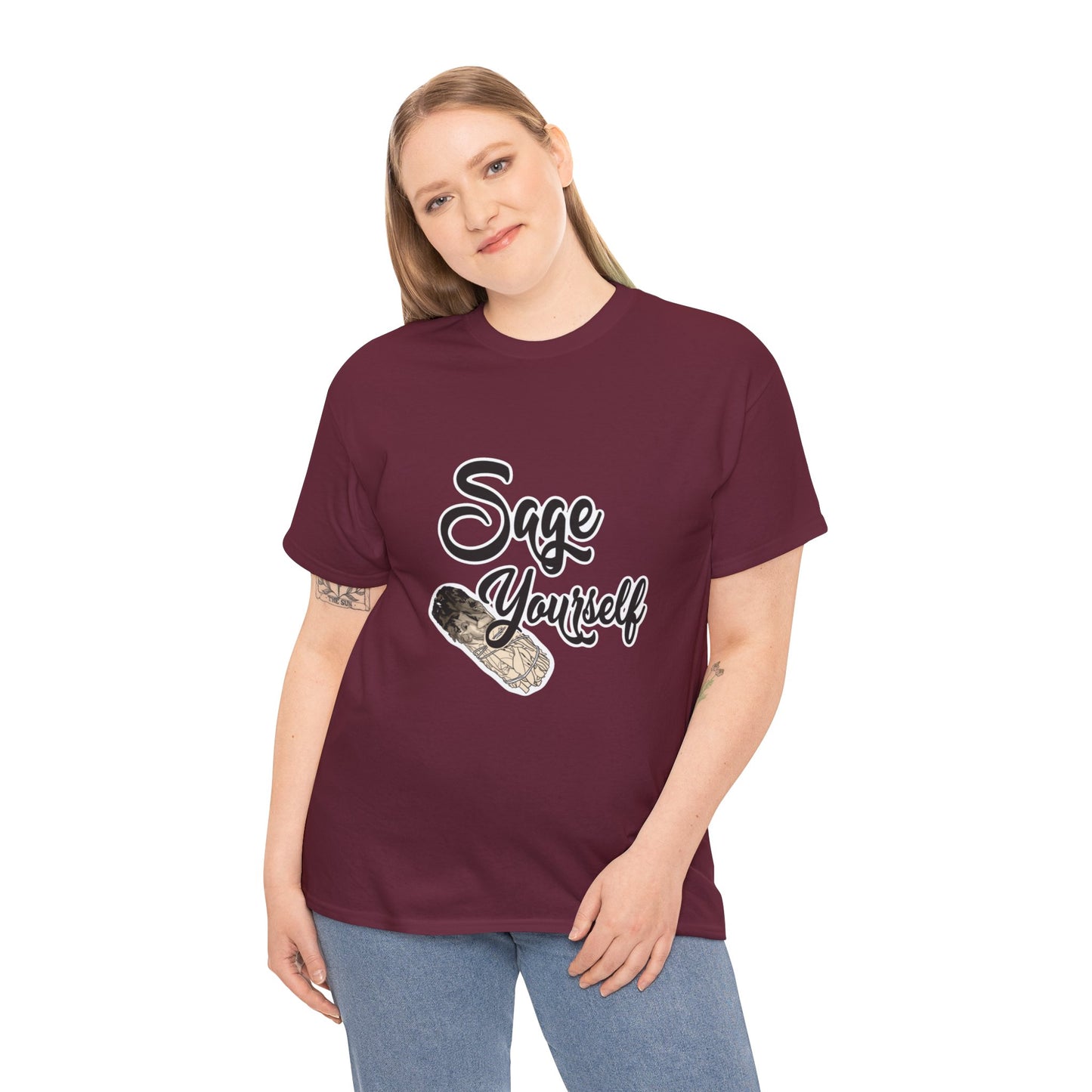 Sage Yourself Unisex 100% Cotton Tee