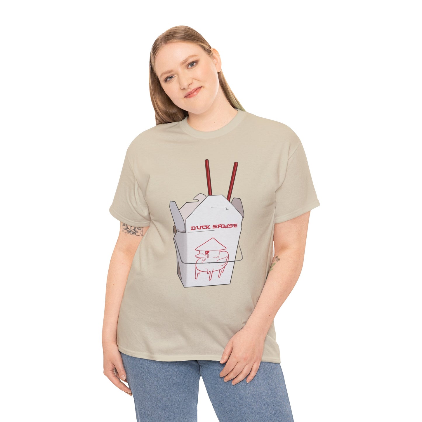 Duck Sawse Take-Out 100% Cotton Tee