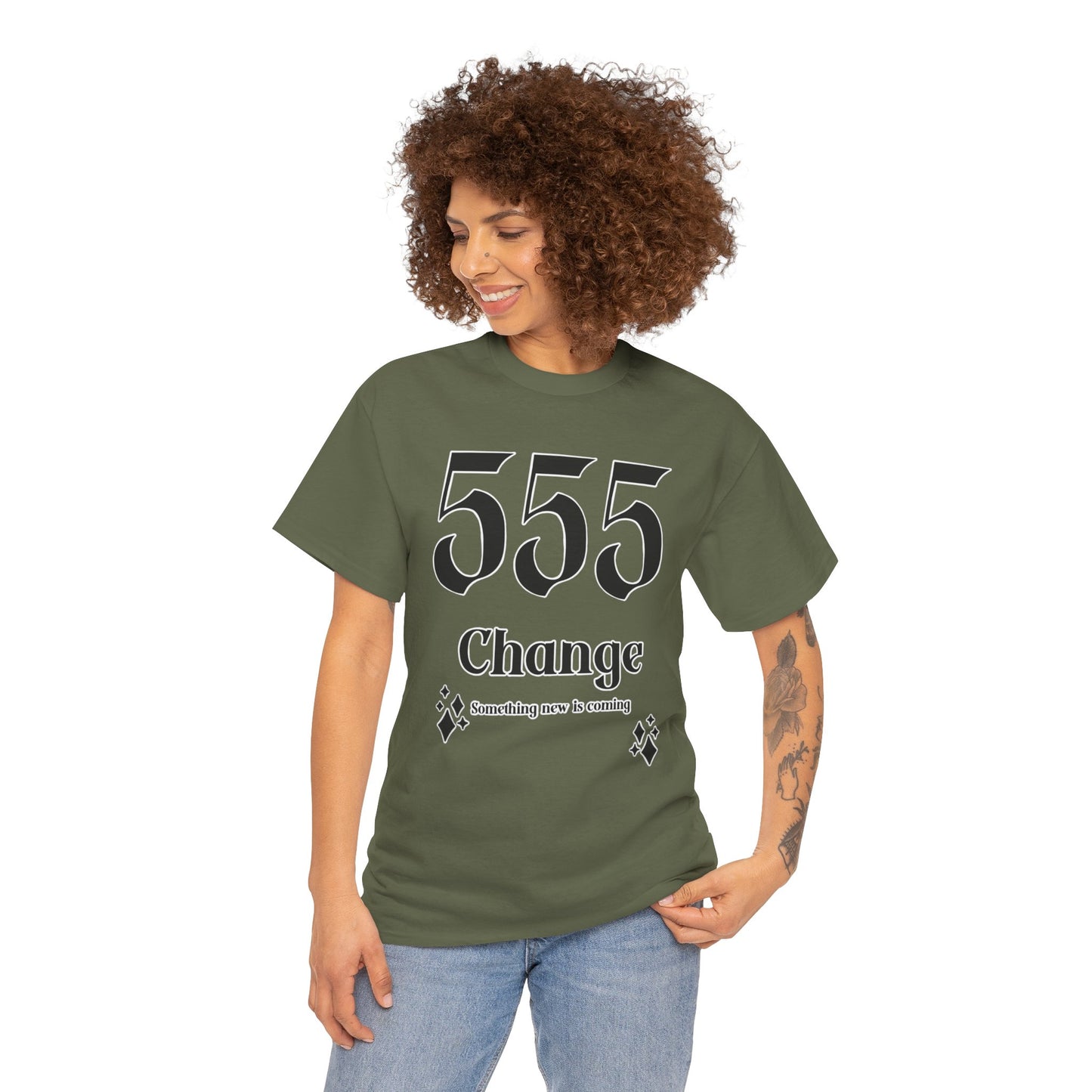 555 Change T-Shirt Angel Numbers