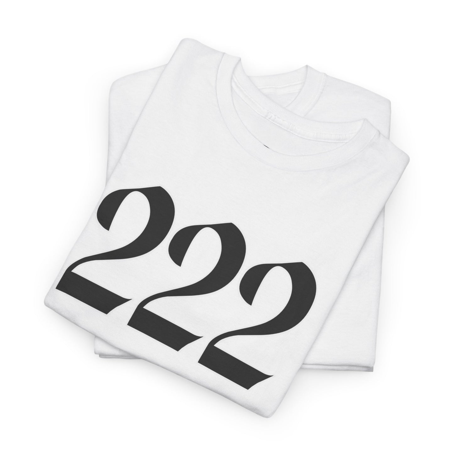 222 Alignment T-Shirt Angel Numbers x BLK
