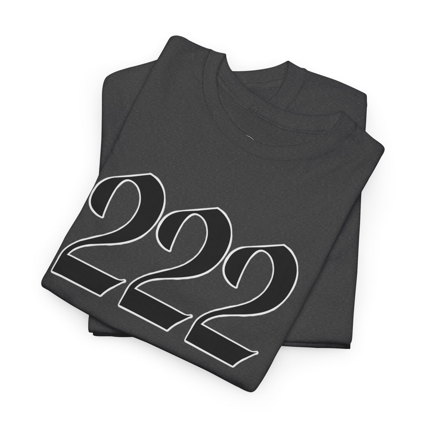 222 Alignment T-Shirt Angel Numbers x BLK