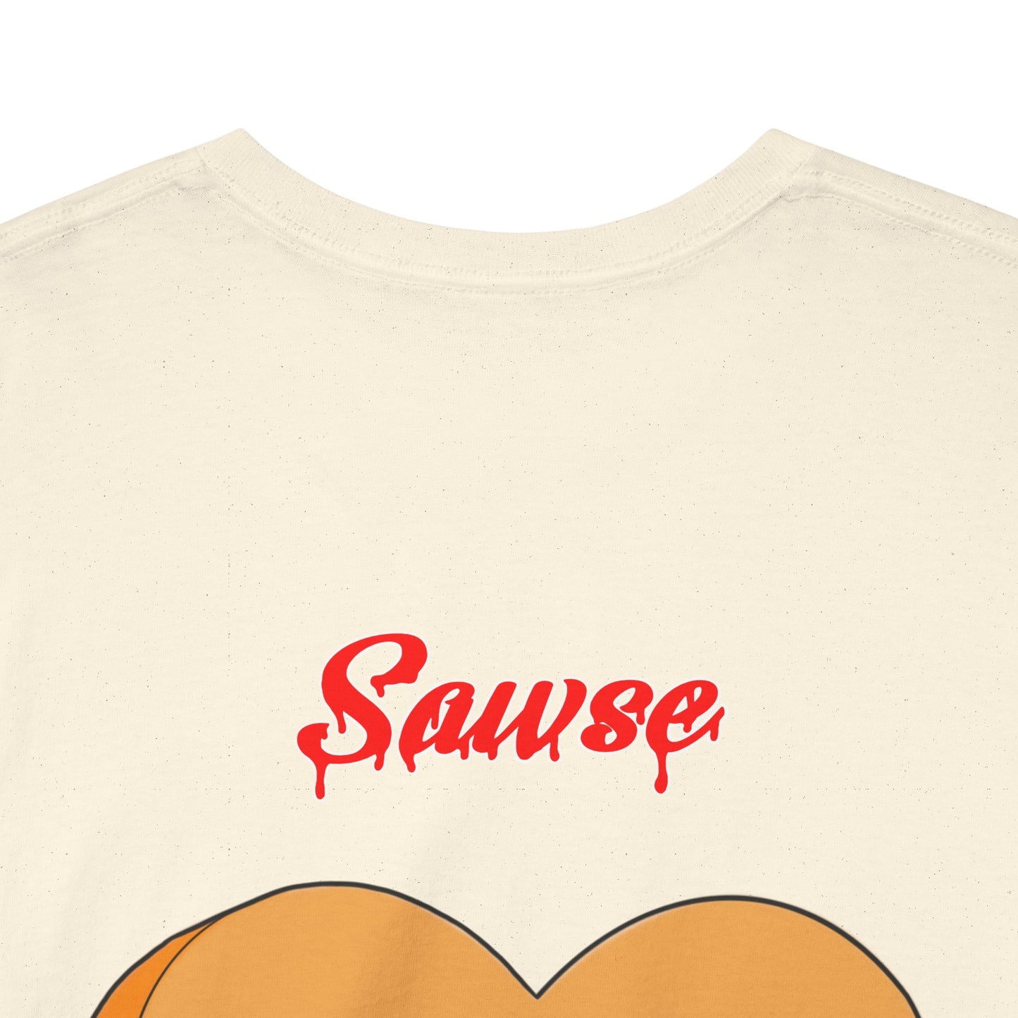 Conversation Heart Duck Sawse Logo Tee Heavy Cotton 01
