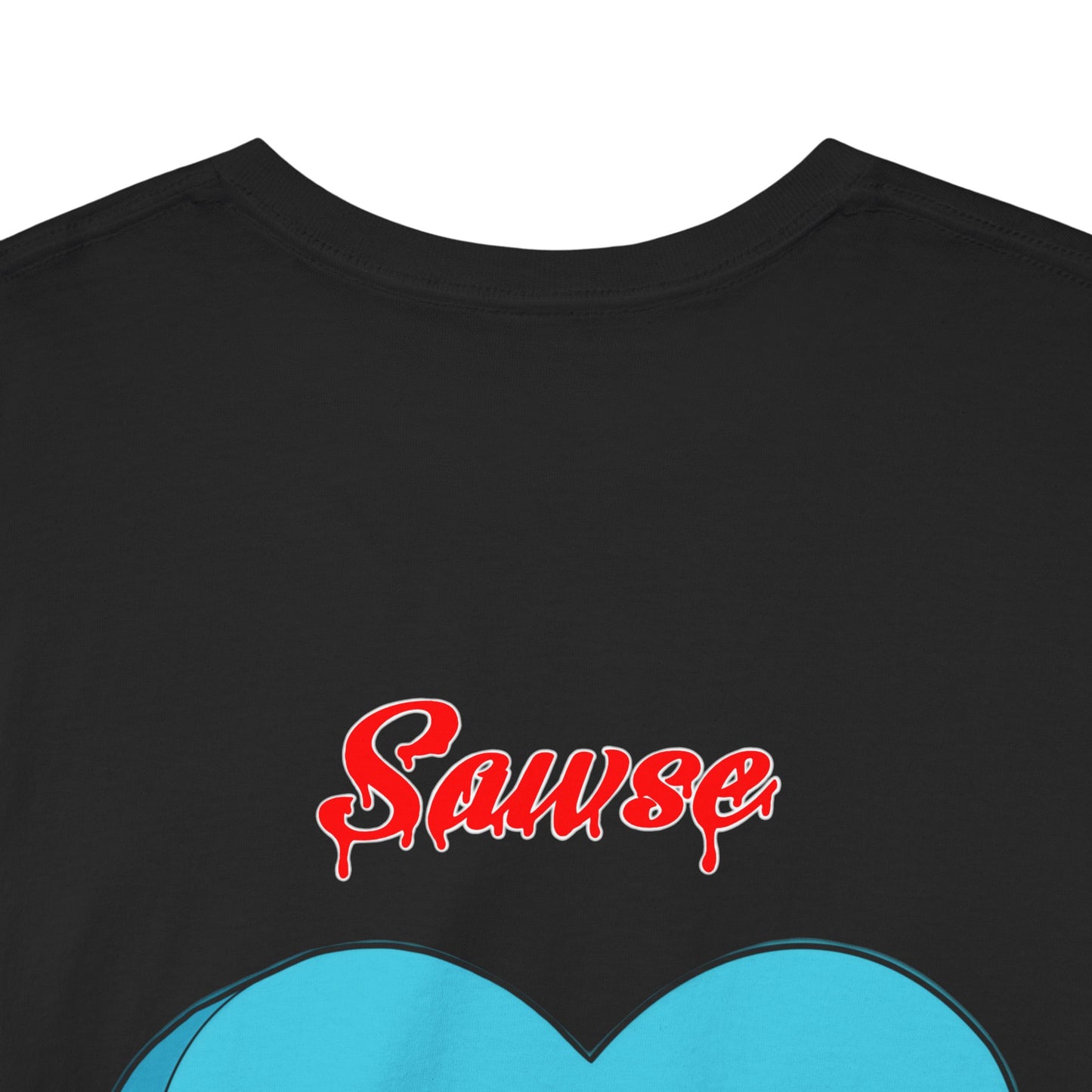 Conversation Heart Duck Sawse Logo Tee Heavy Cotton 06
