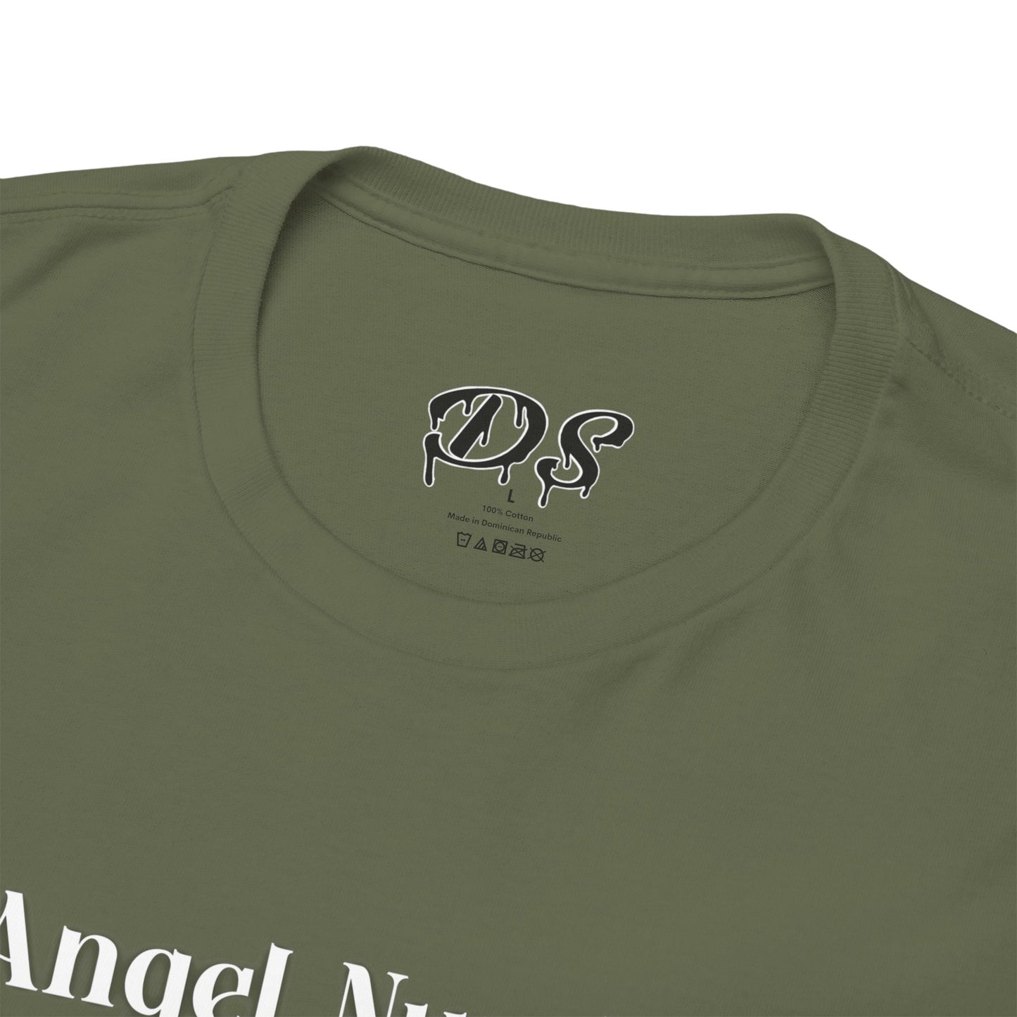 Angel Numbers - ALL WHT Heavy Cotton T-Shirt