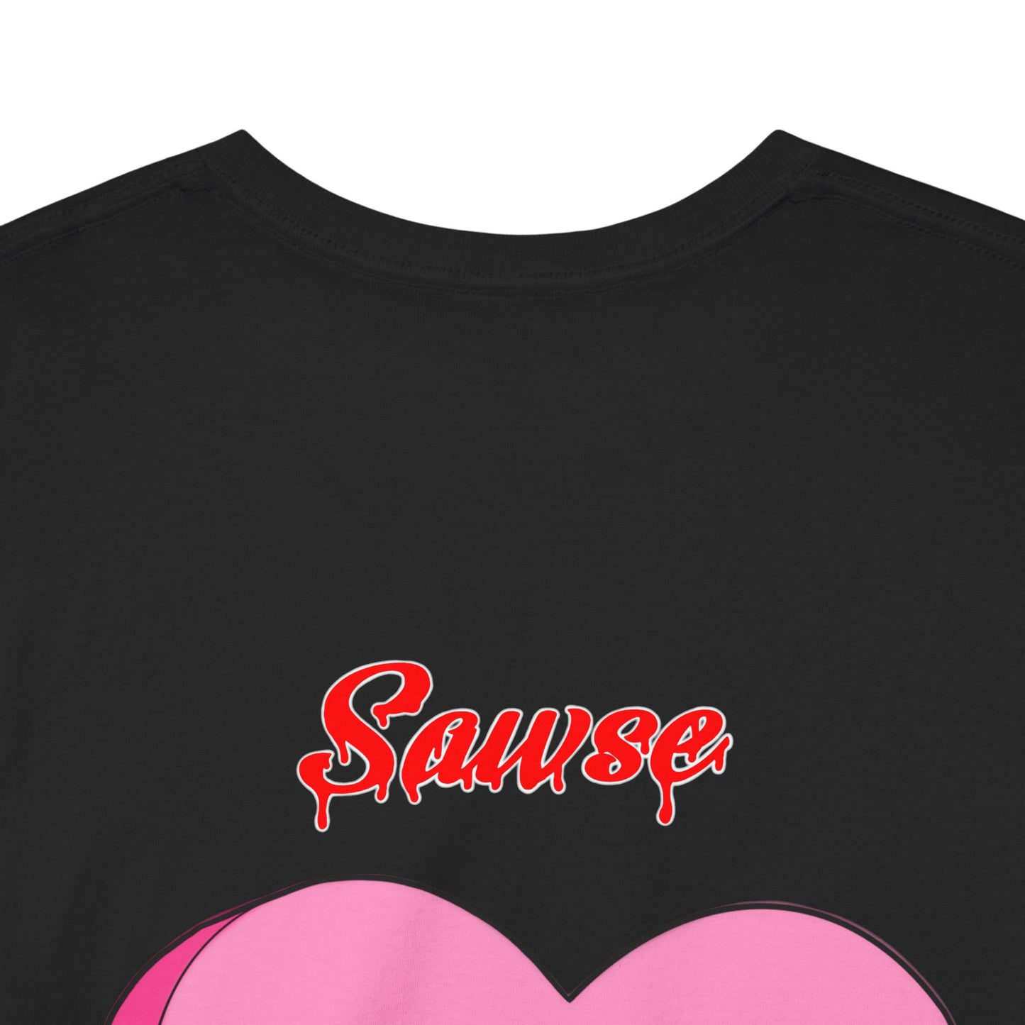 Conversation Heart Duck Sawse Logo Tee Heavy Cotton 05
